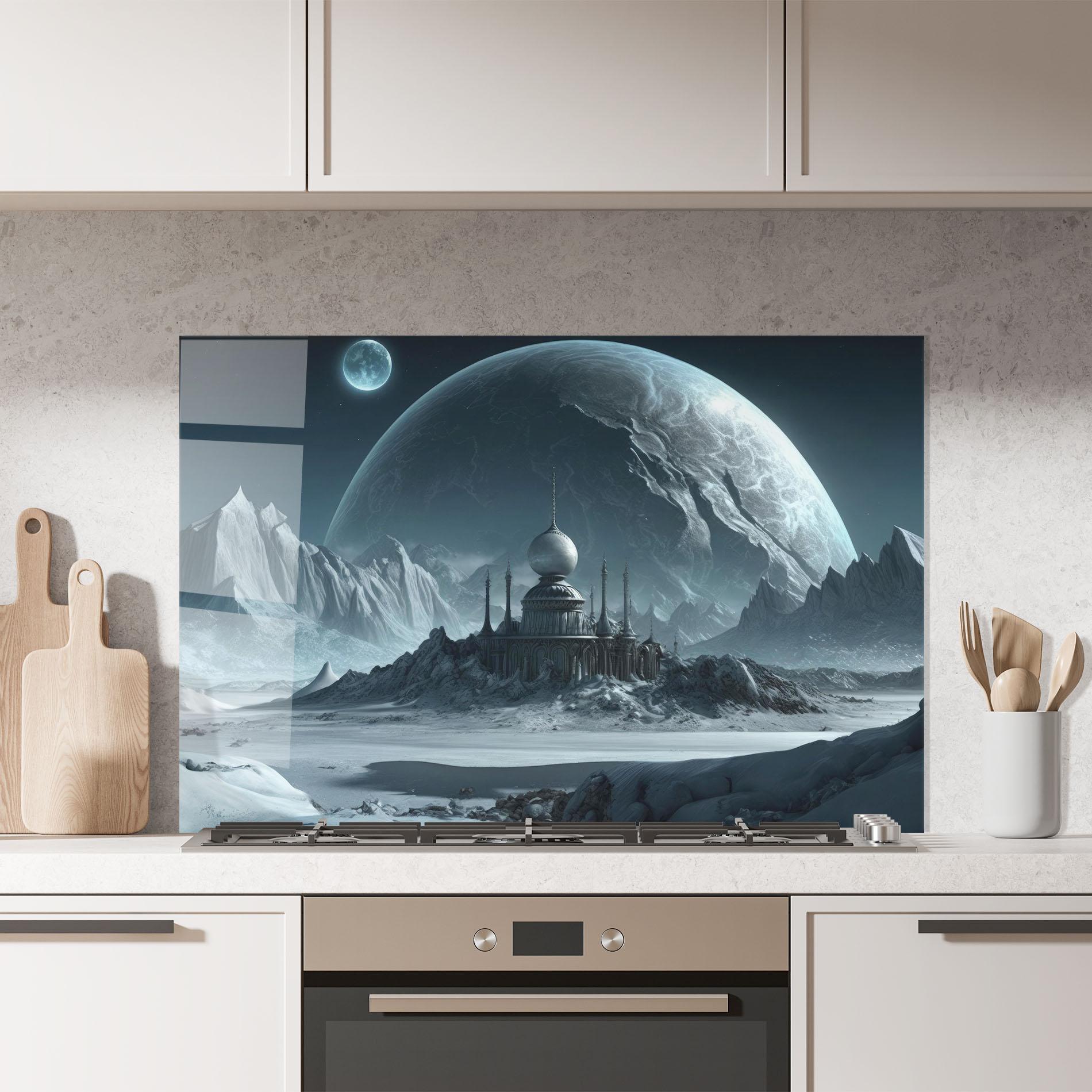 Panou Sticla Bucatarie Muslim Design mockup 7