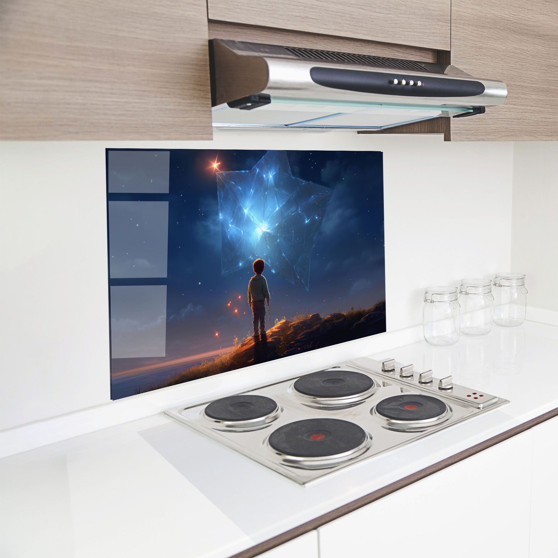 Blue Star Floating mockup 8