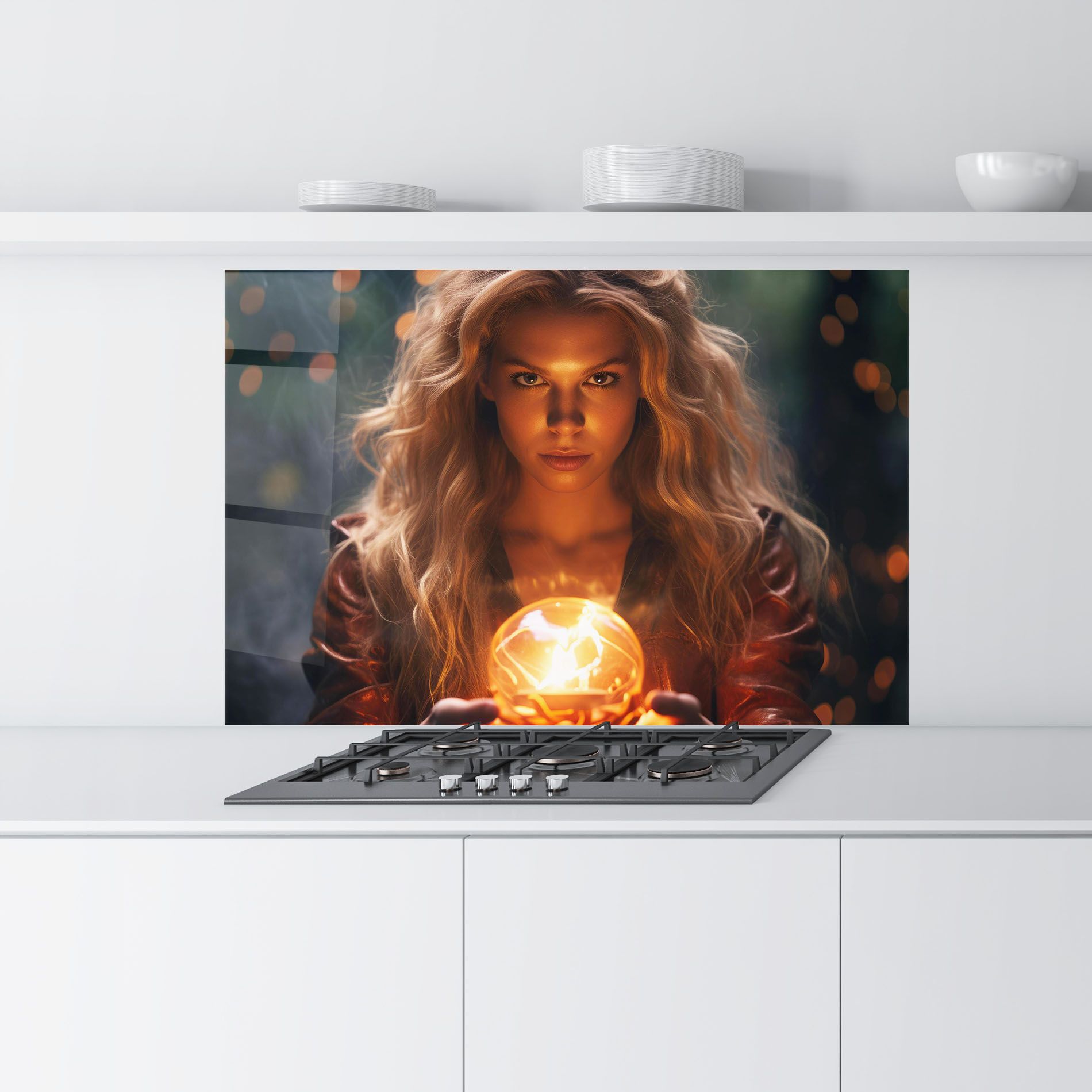 Beautiful Woman Witch mockup 9