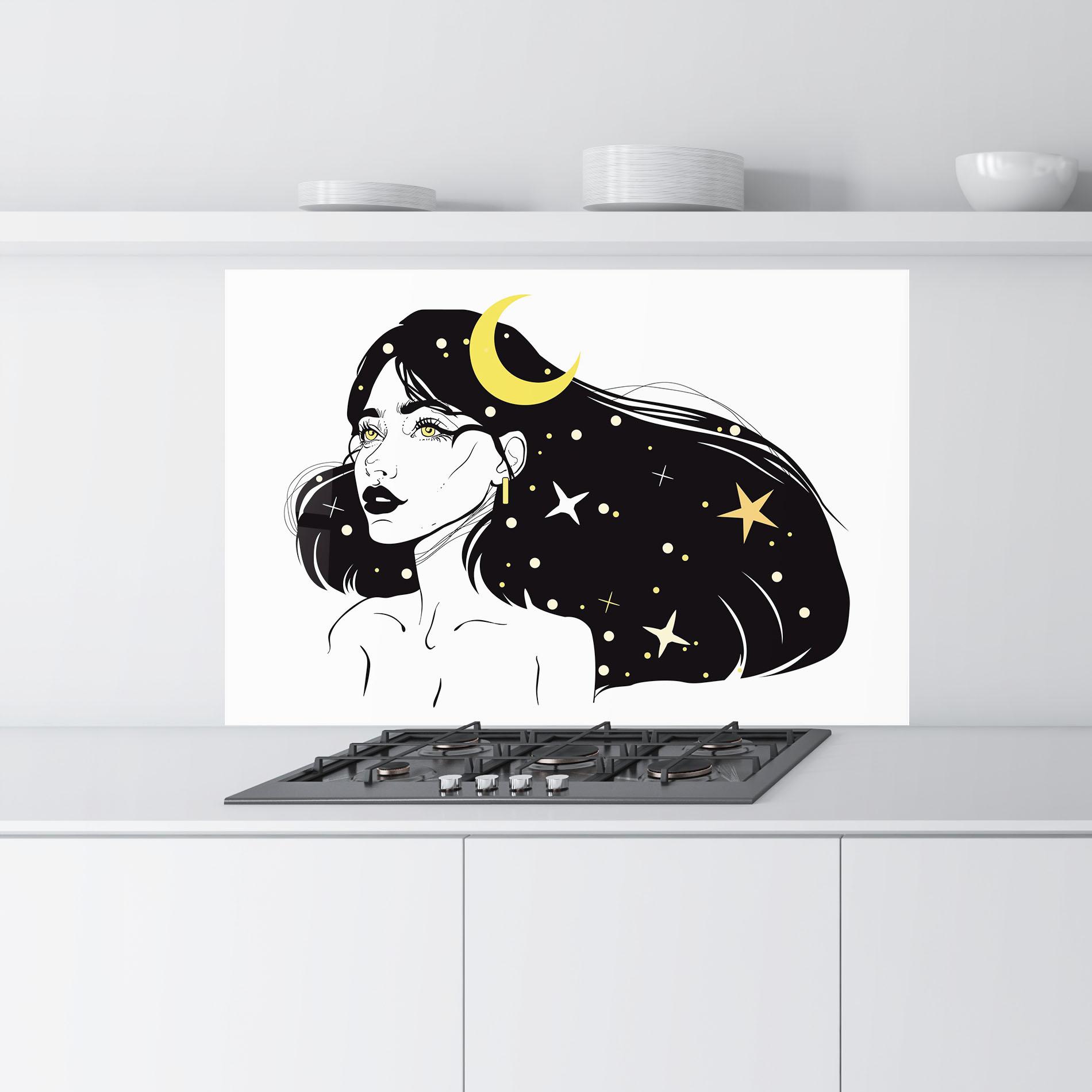 Panou Sticla Bucatarie Night Witch mockup 9