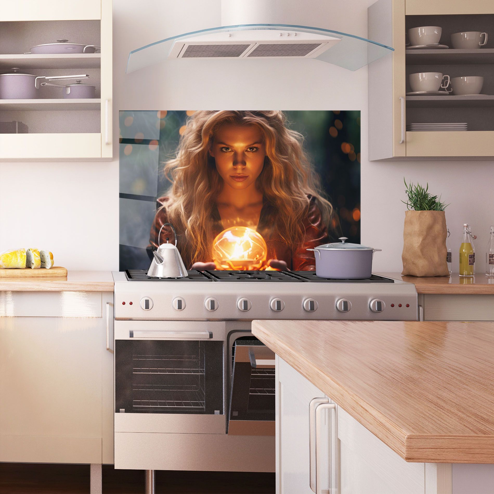 Beautiful Woman Witch mockup 1