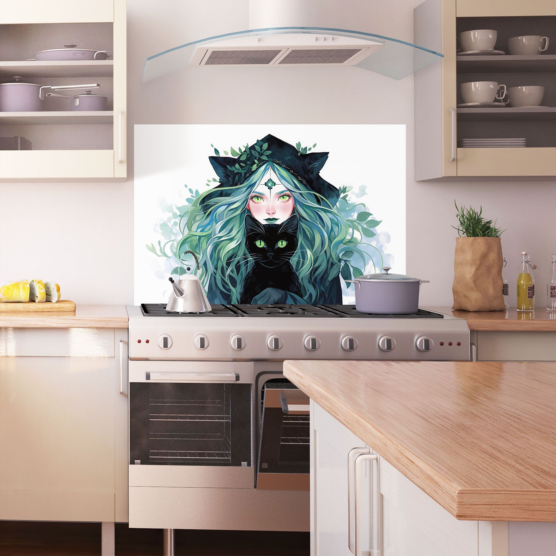 Magic Cat Witch mockup 1