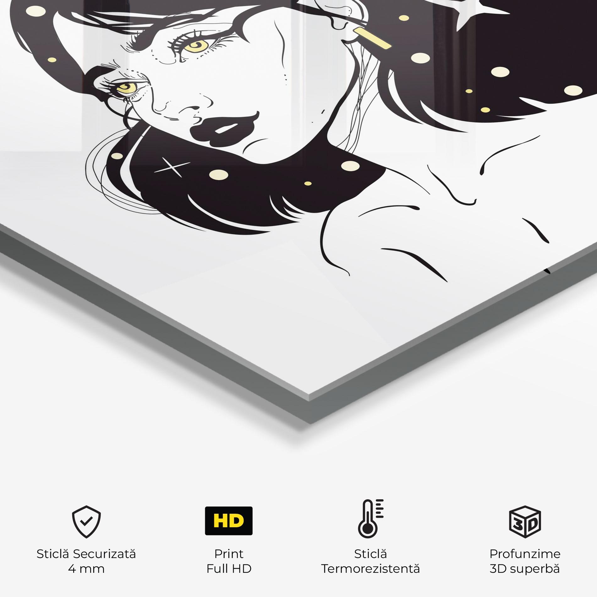 Panou Sticla Bucatarie Night Witch mockup 2