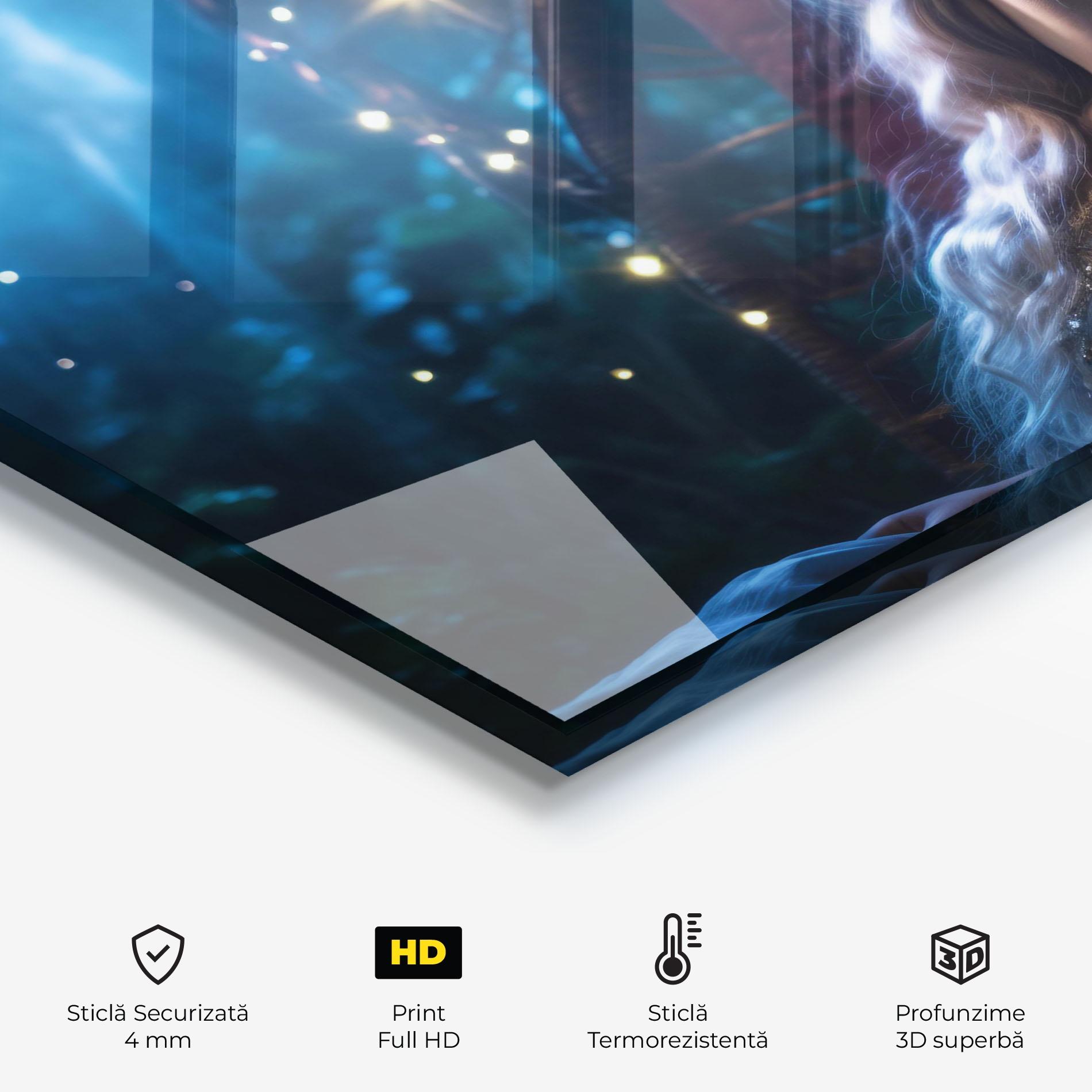 Panou Sticla Bucatarie Witch Sleeping mockup 2