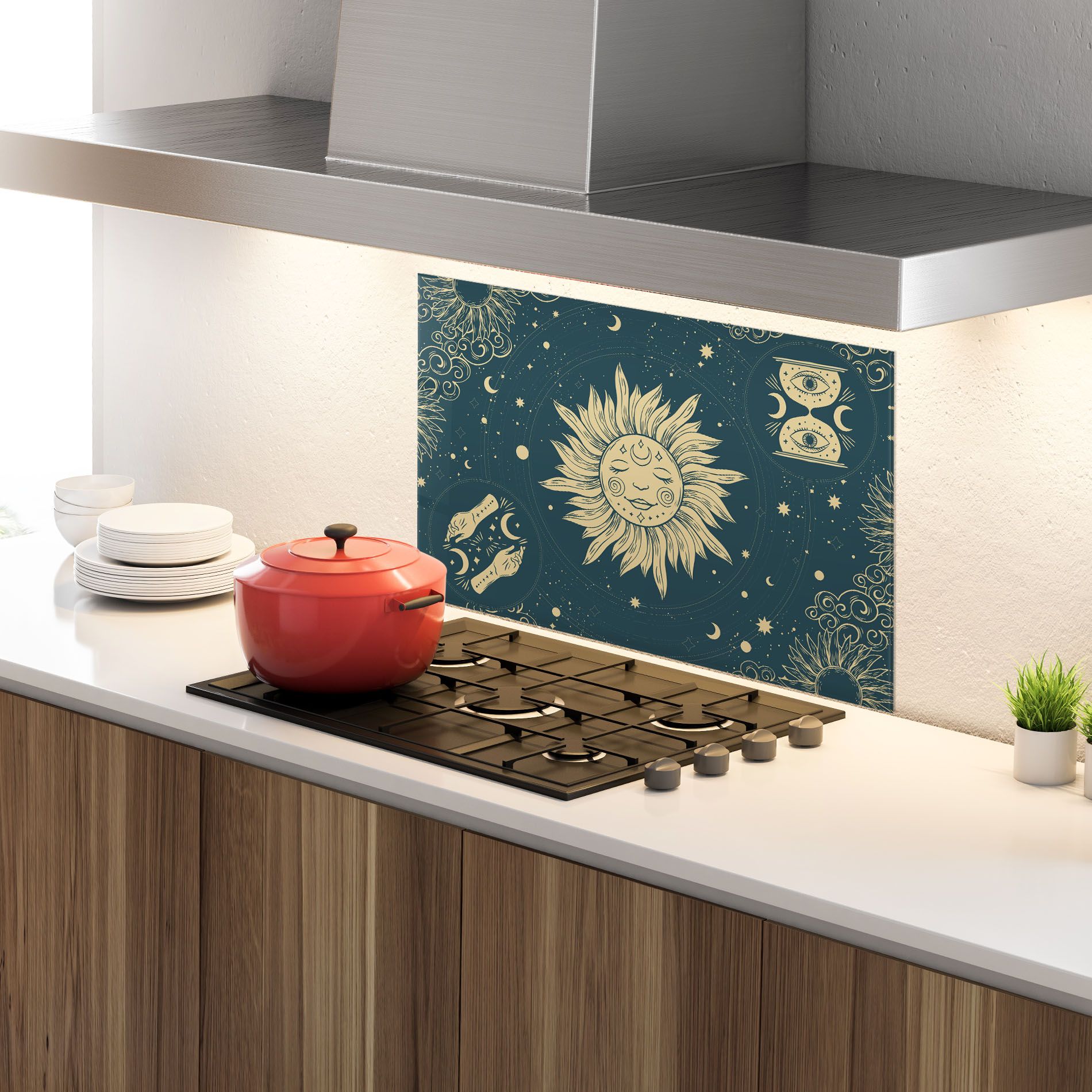 Sun Face Magic mockup 4