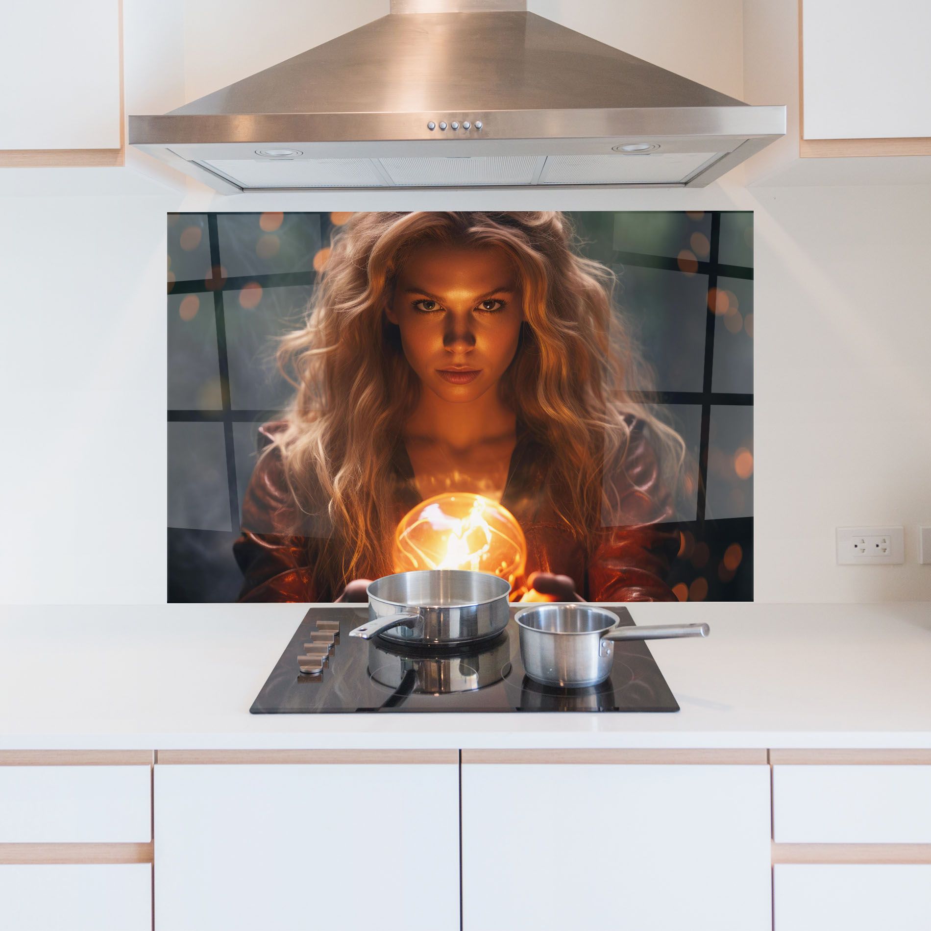 Beautiful Woman Witch mockup 5