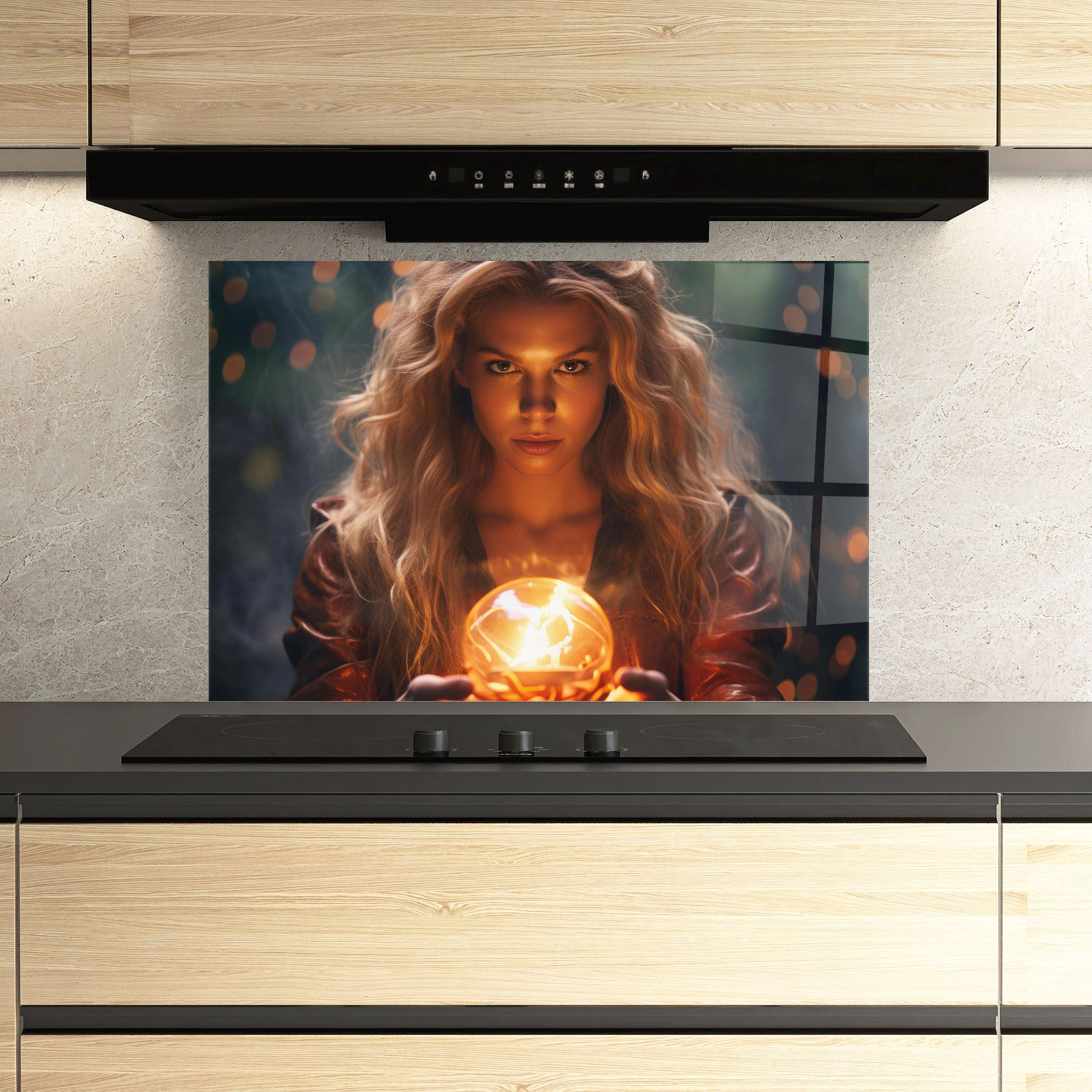 Beautiful Woman Witch mockup 3