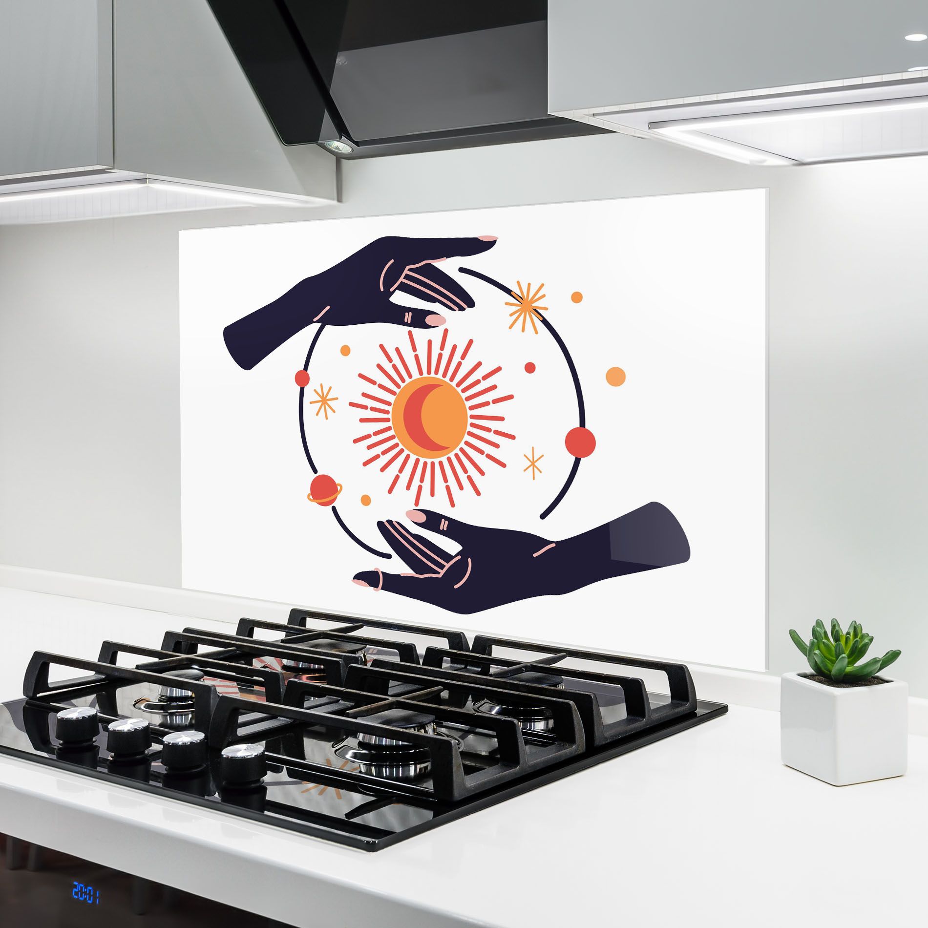 Purple Magic Hands mockup 6