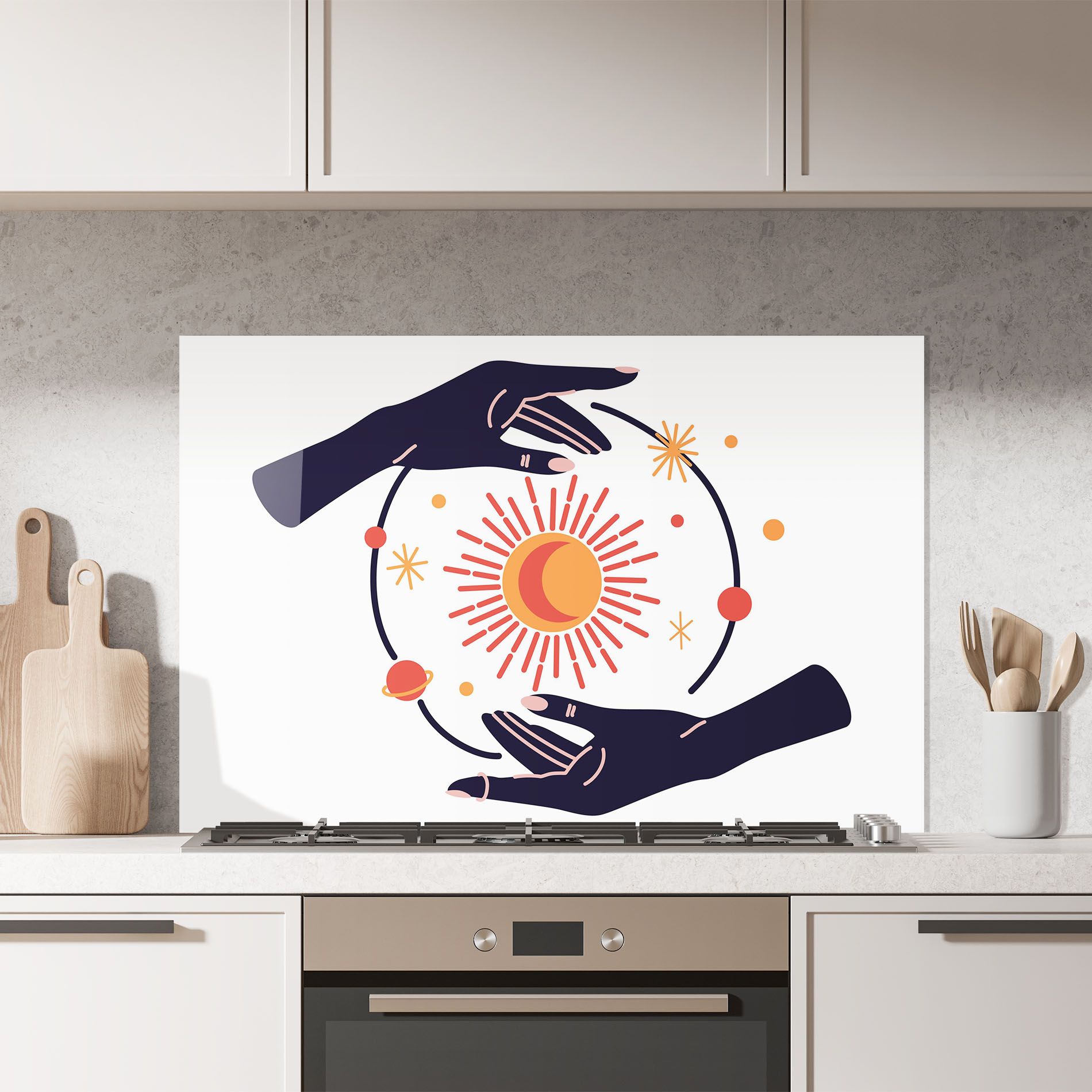 Purple Magic Hands mockup 7