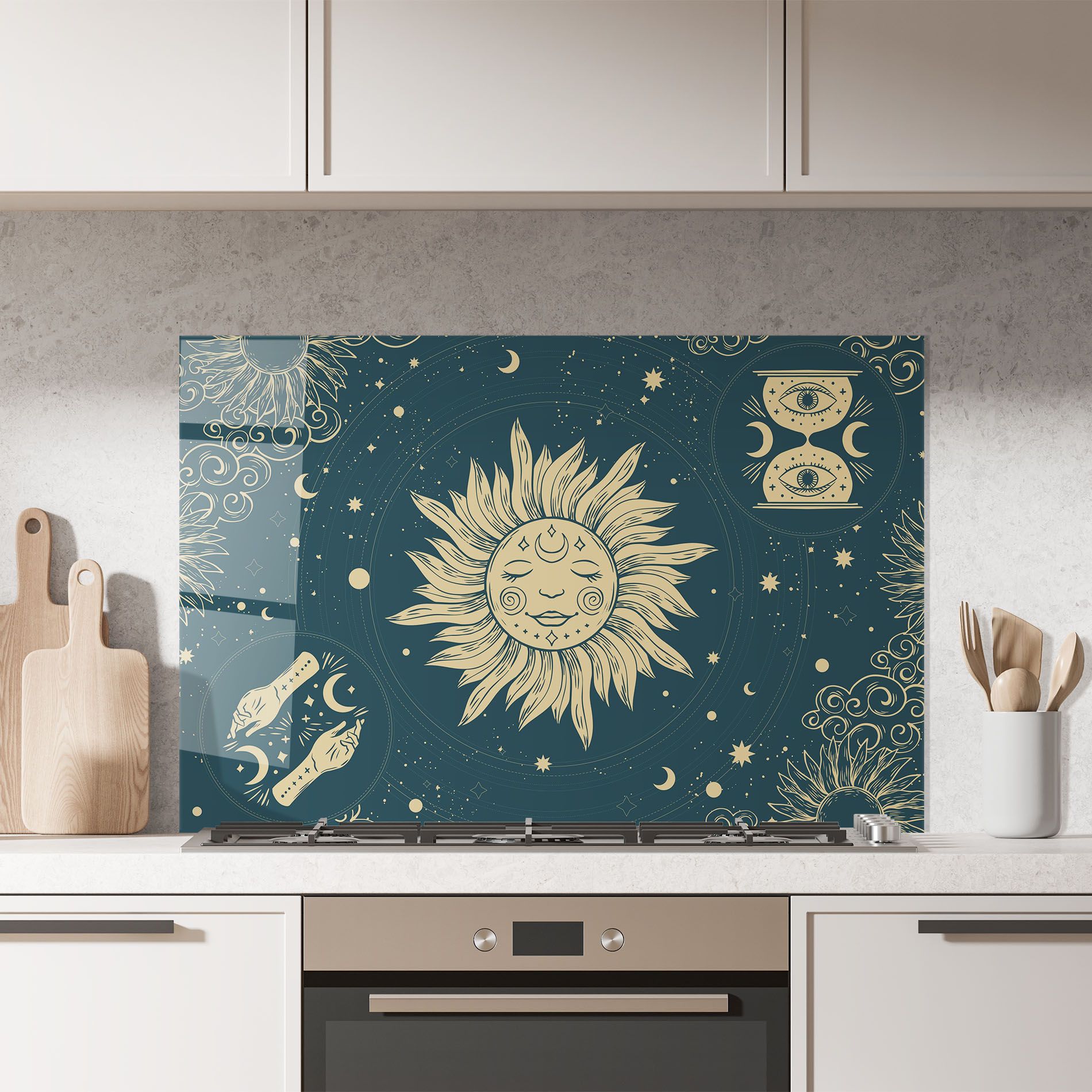 Sun Face Magic mockup 7