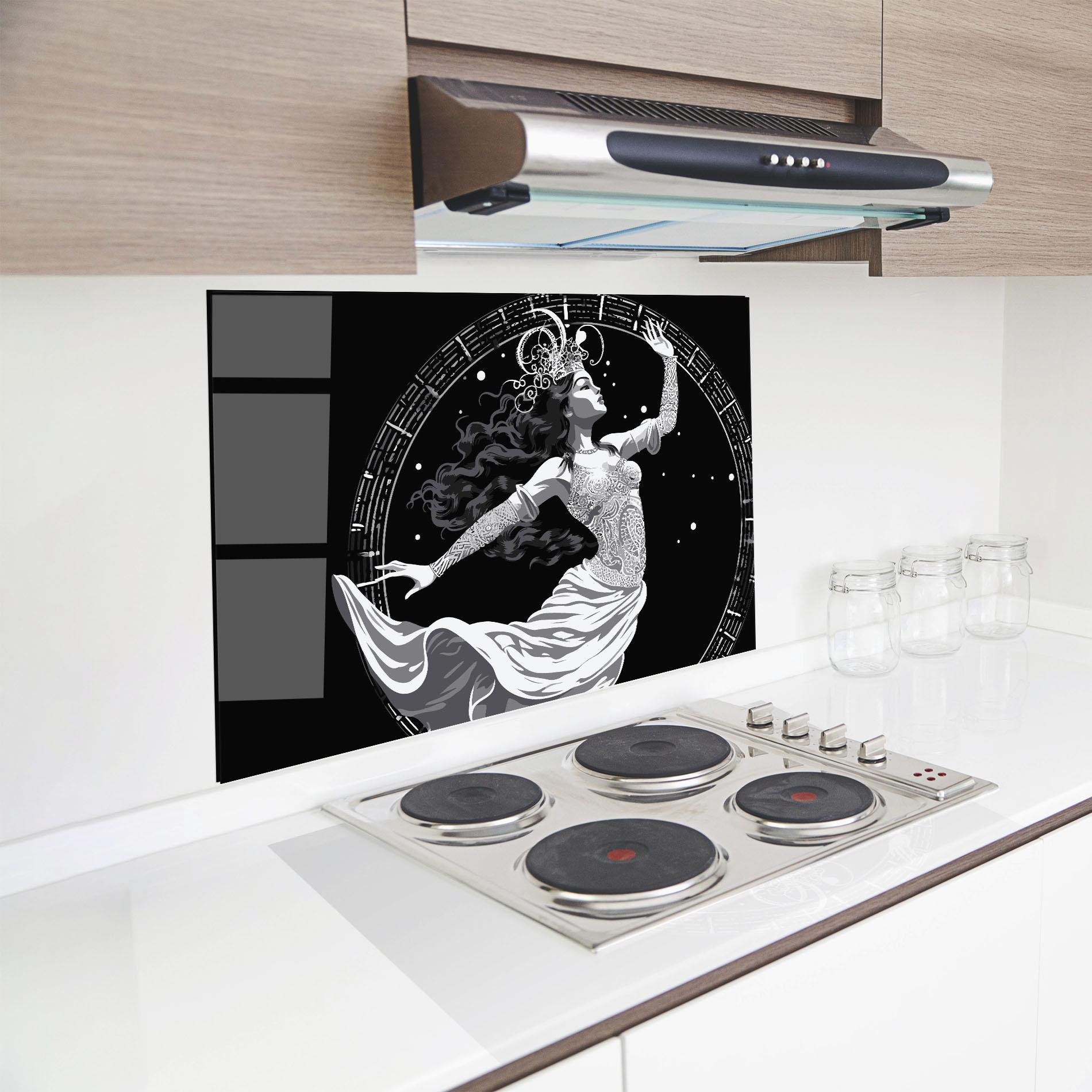 Panou Sticla Bucatarie Beautiful Witch mockup 8