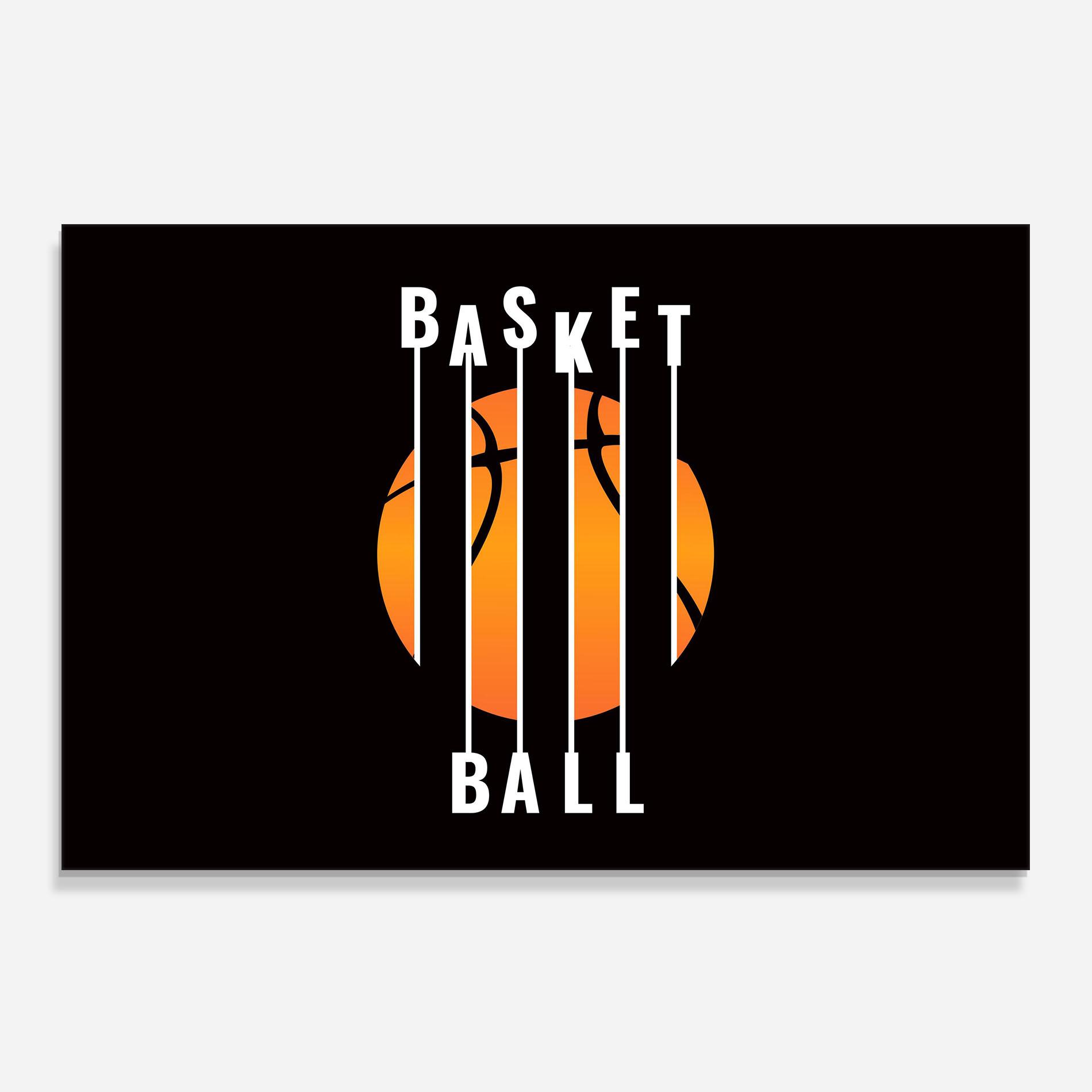 Panou Sticla Bucatarie Basket Ball mockup 0