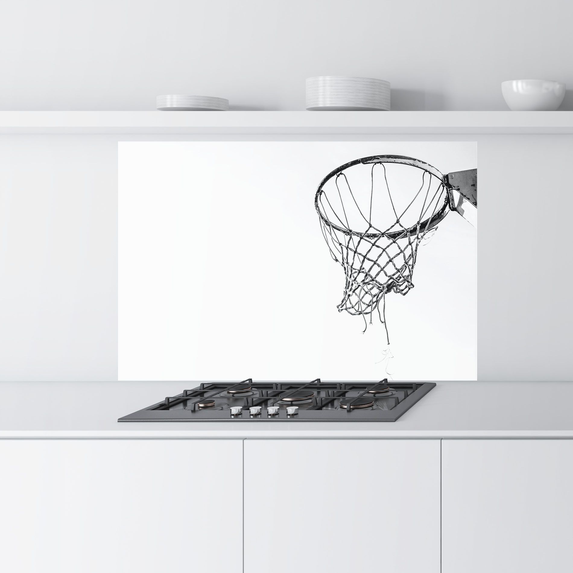 Grey Basket Hoop mockup 9