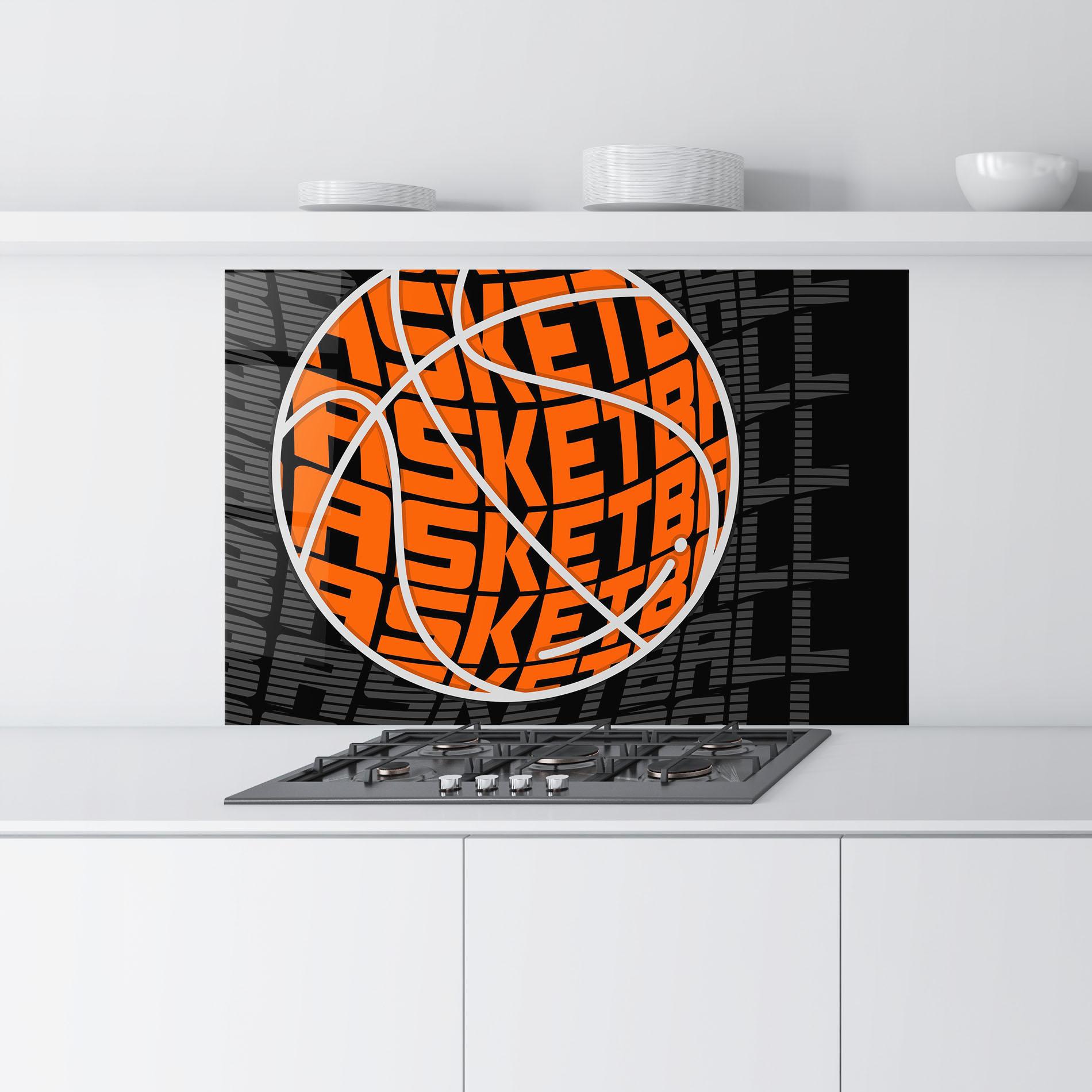 Panou Sticla Bucatarie Grey Orange Basket mockup 9
