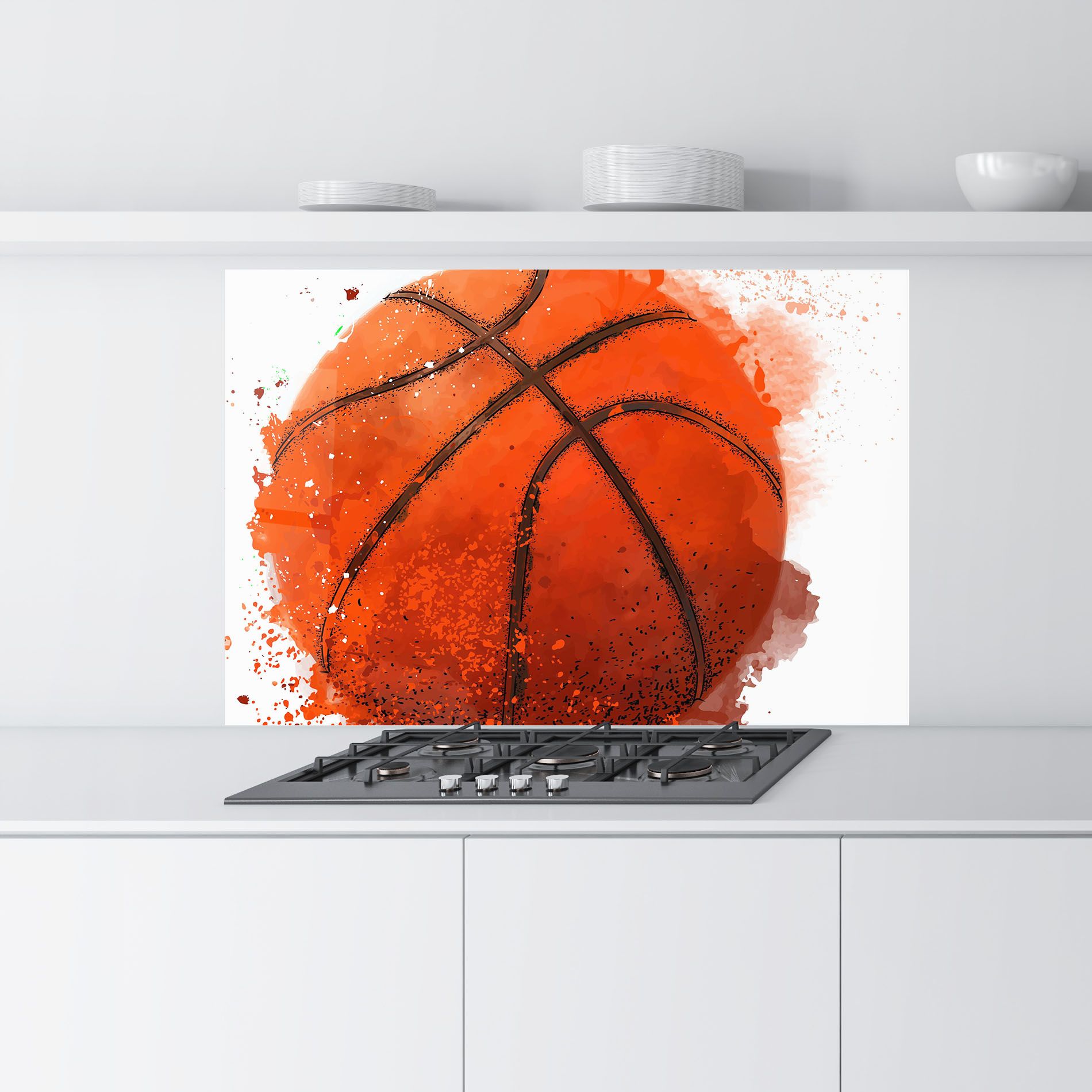 Orange Basket Ball mockup 9