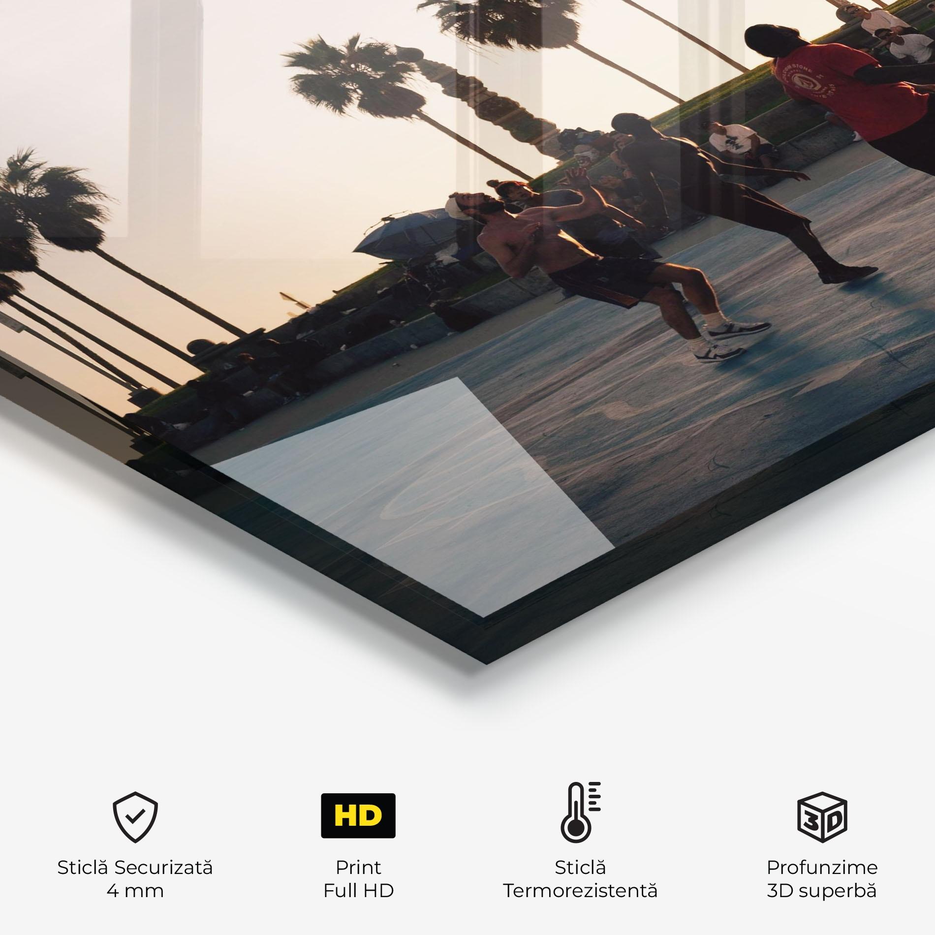 Panou Sticla Bucatarie Basketball Friends mockup 2