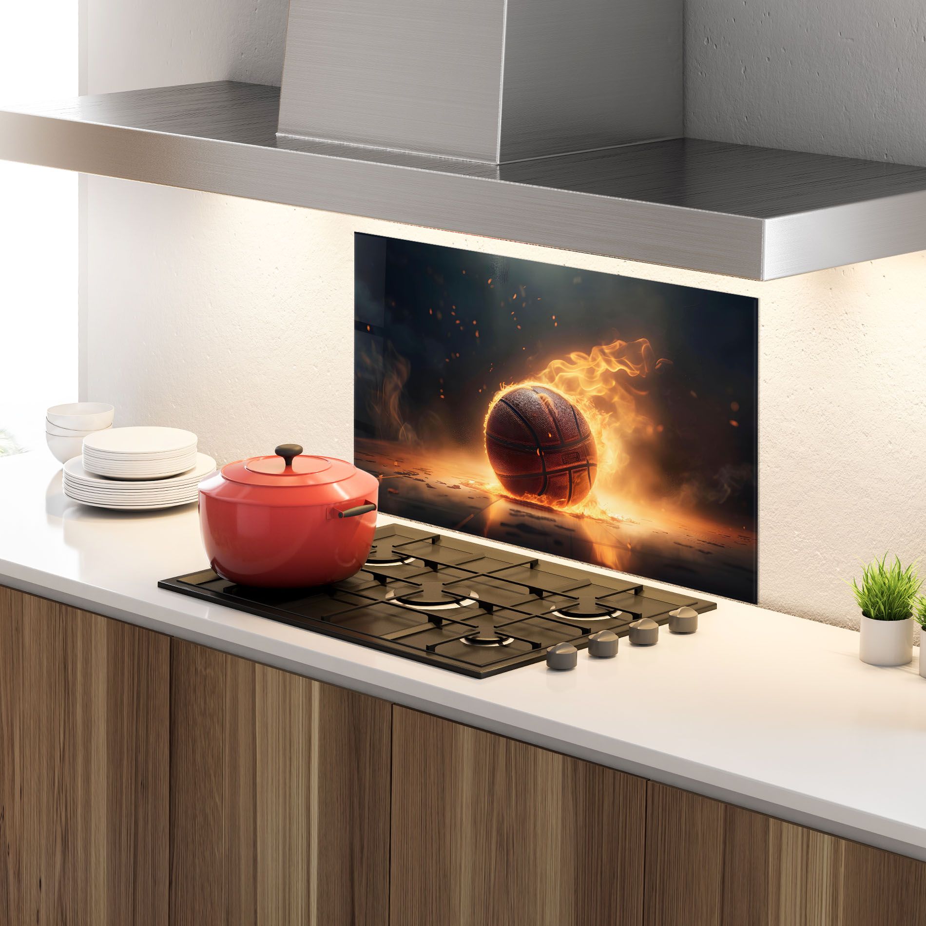 Fire Basketball mockup 4