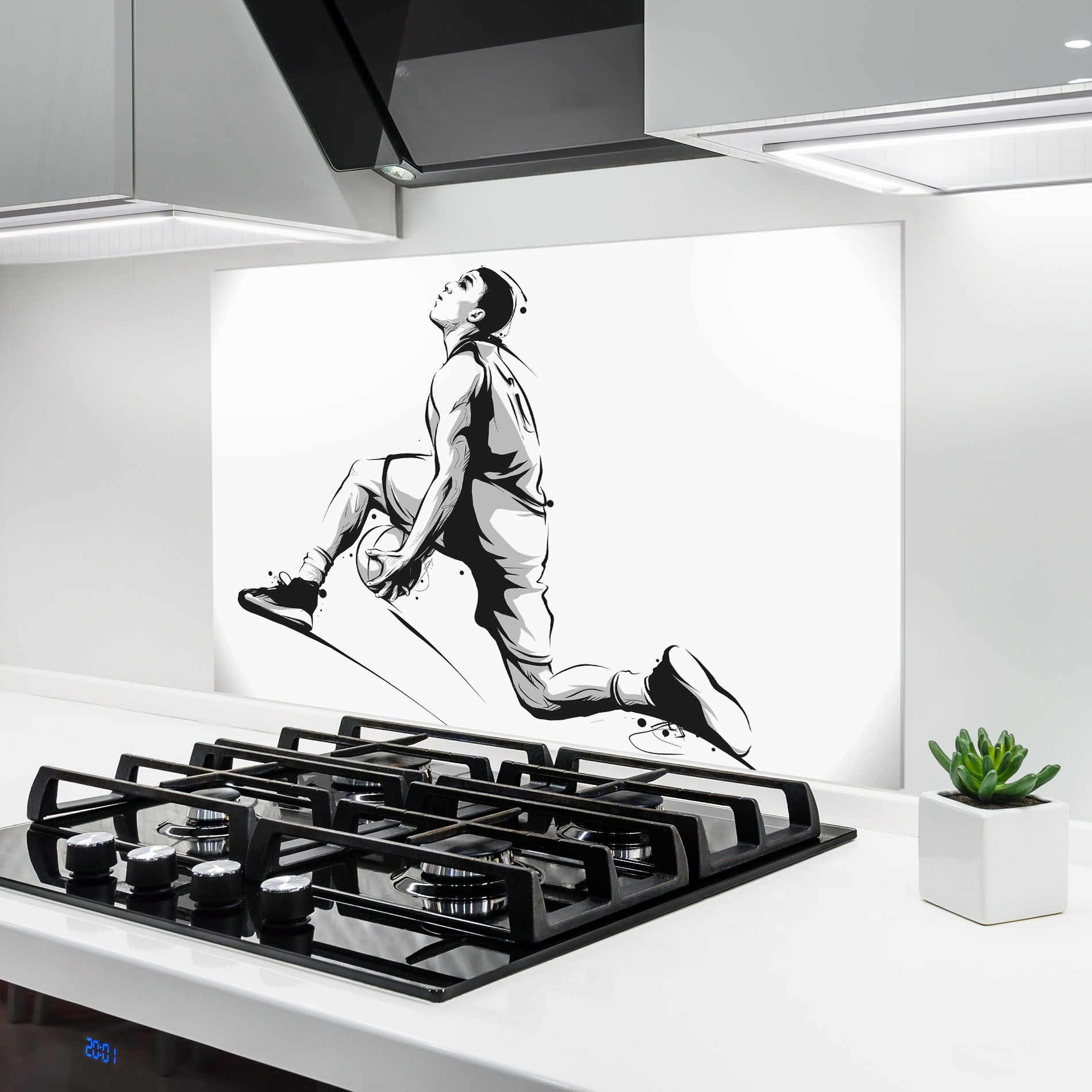 Basketball Player Jump mockup 6