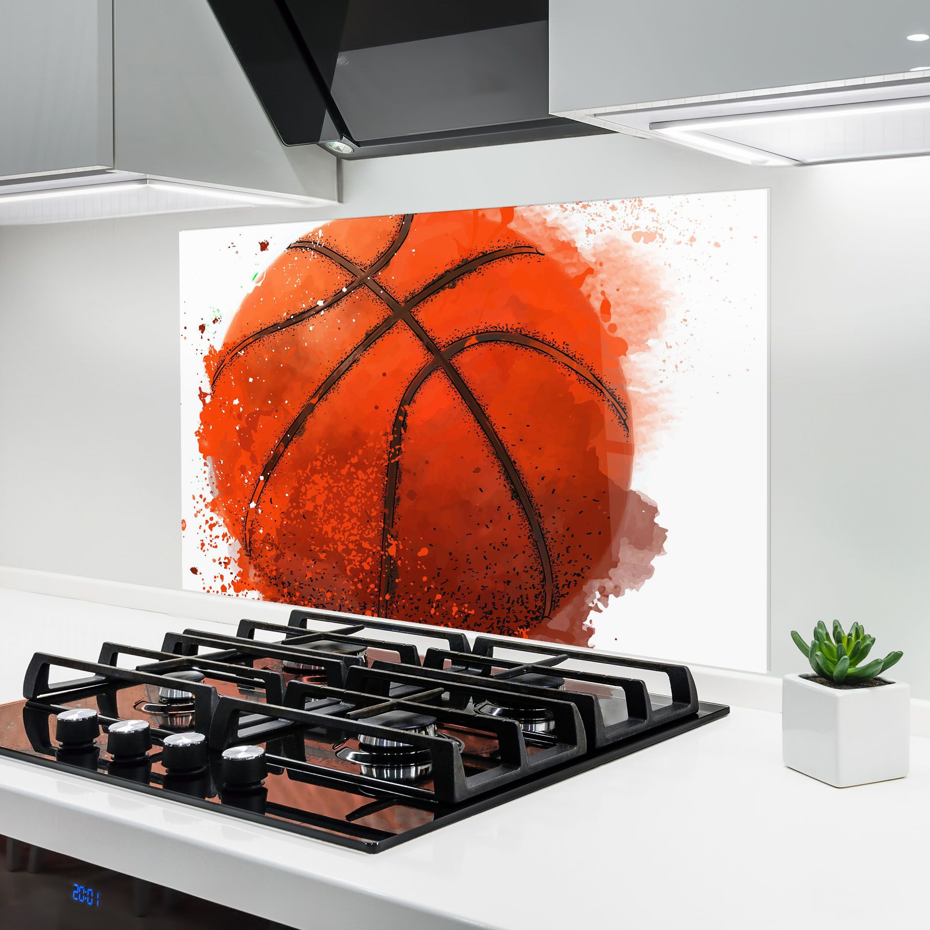 Orange Basket Ball mockup 6
