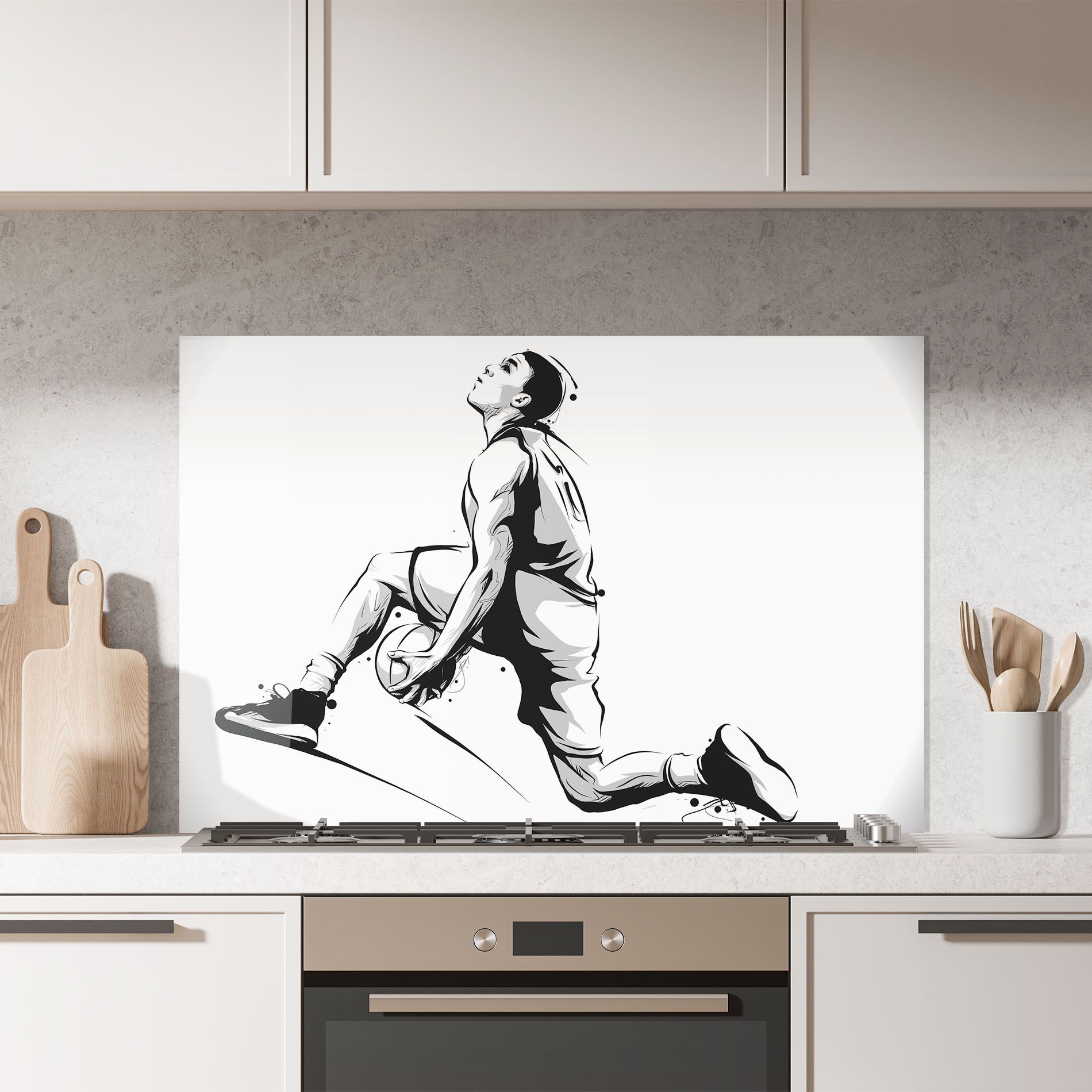 Basketball Player Jump mockup 7