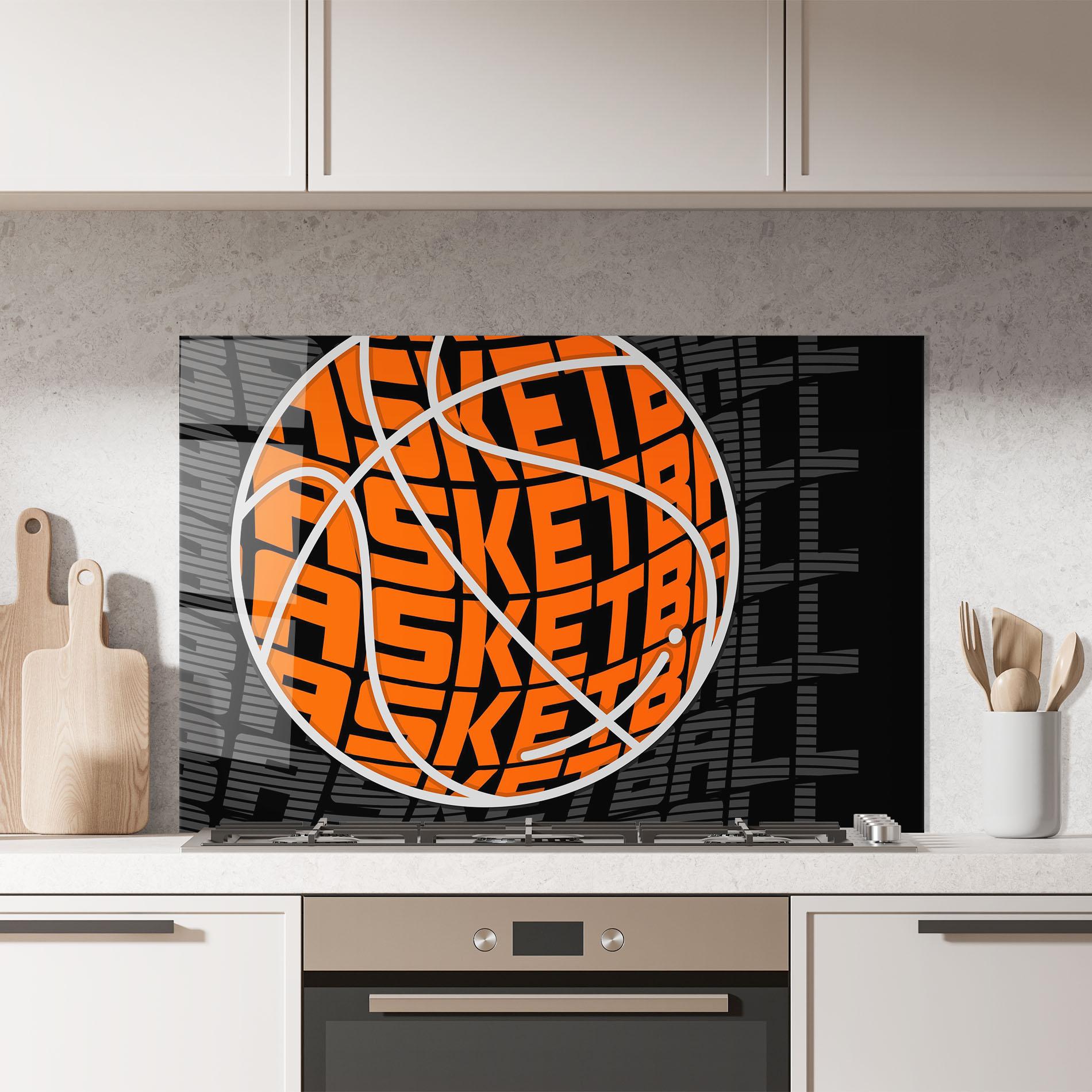 Panou Sticla Bucatarie Grey Orange Basket mockup 7