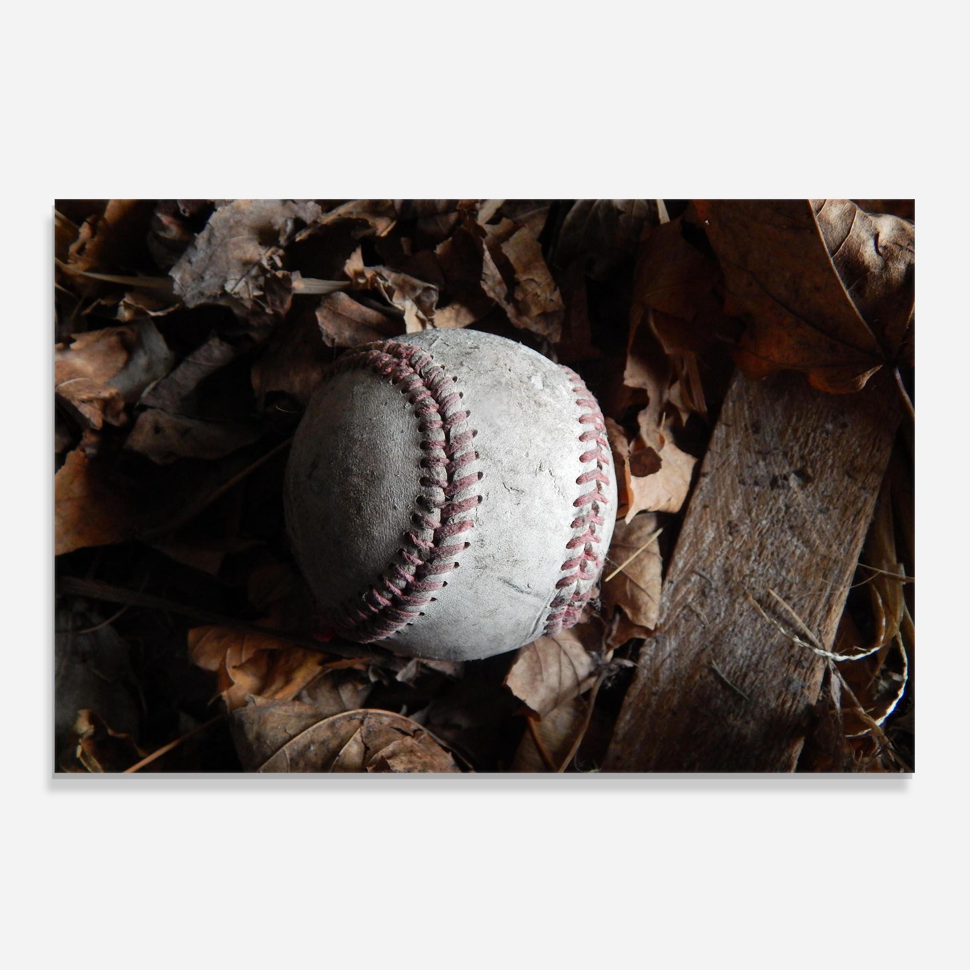 Autumn Baseball Ball mockup 0