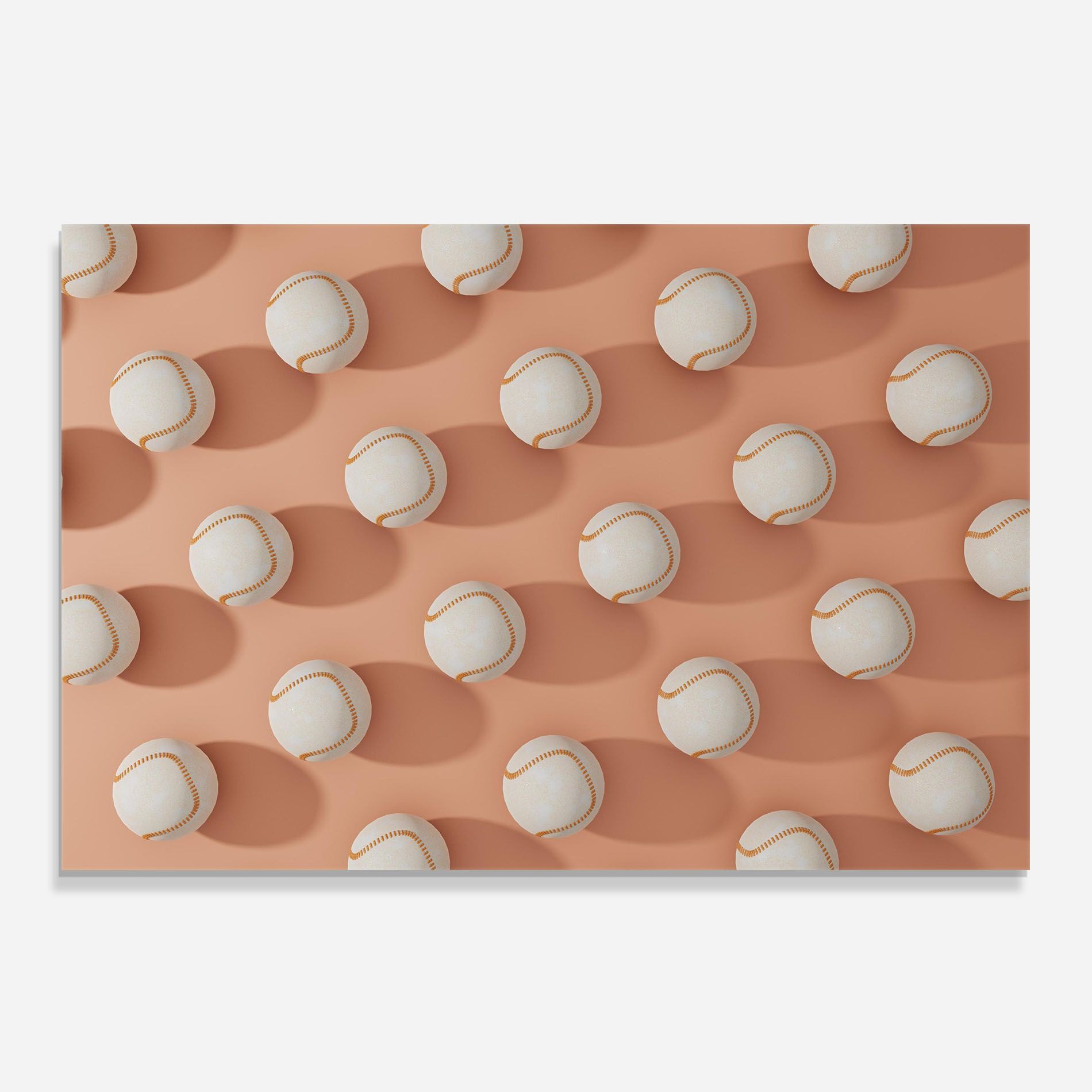 Baseball Ball Pattern mockup 0
