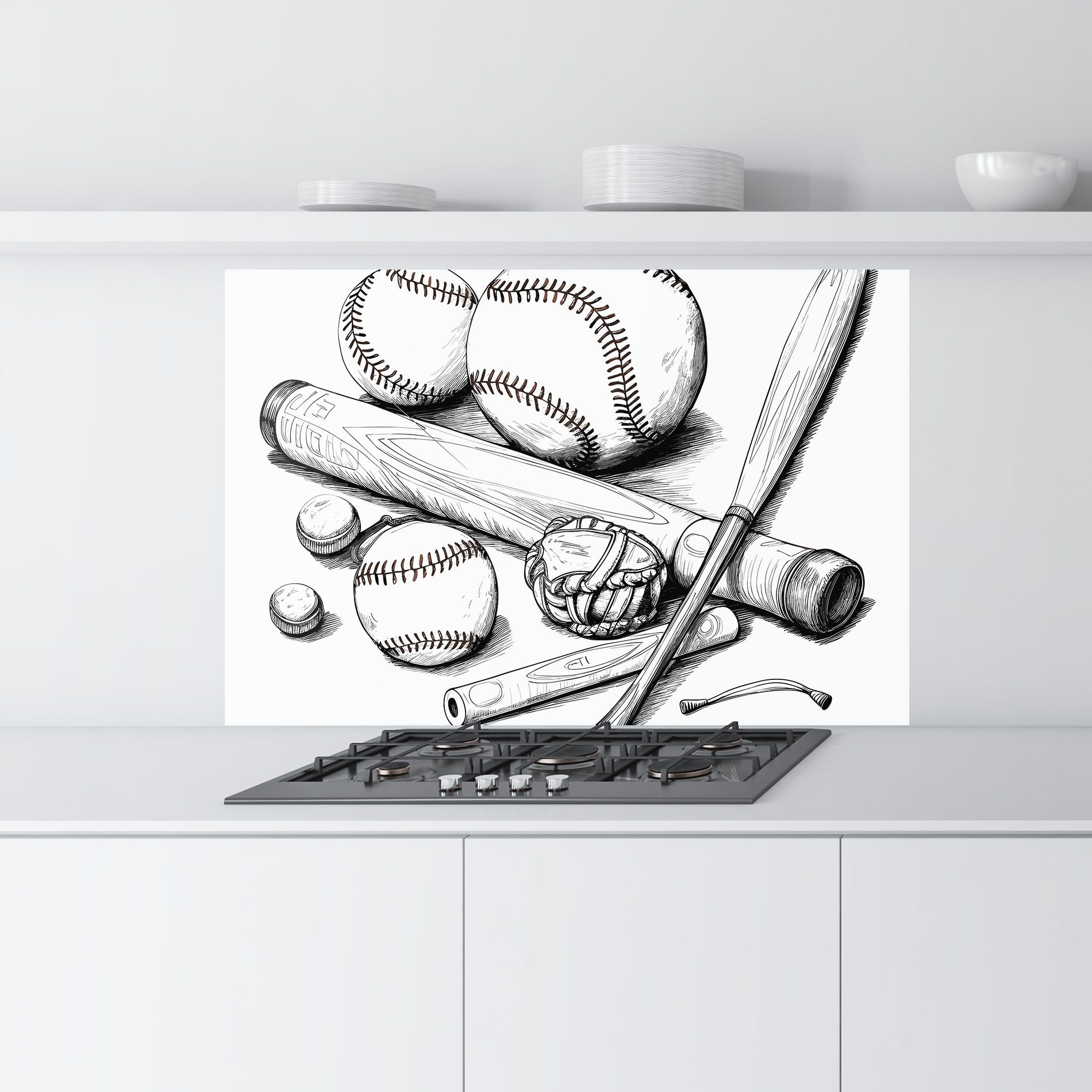 Baseball Balls Line mockup 9