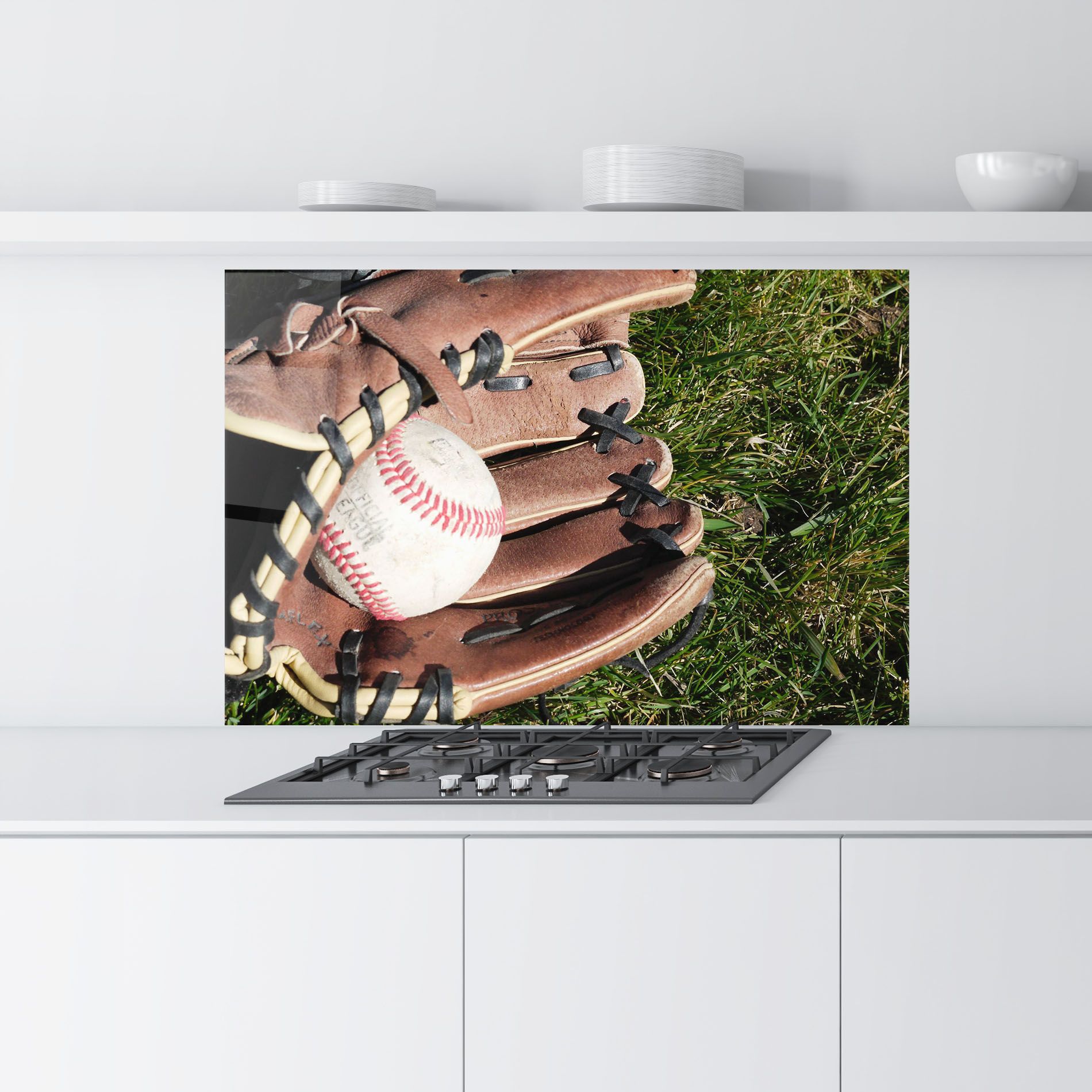 Brown Baseball Glove mockup 9