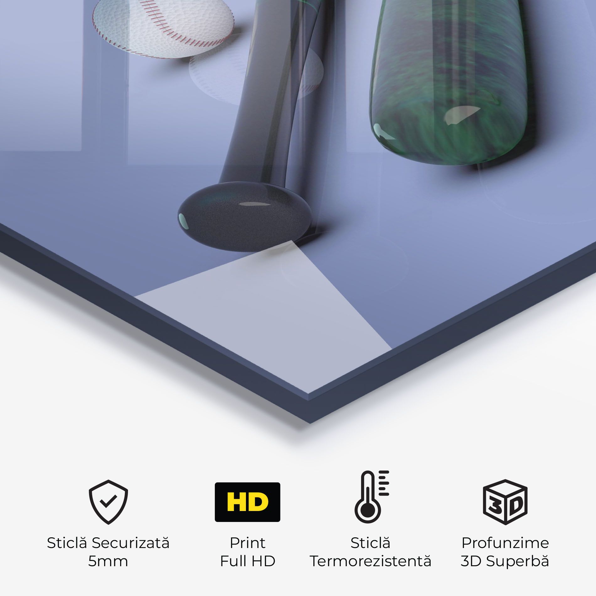 Baseball Ball On Purple mockup 2