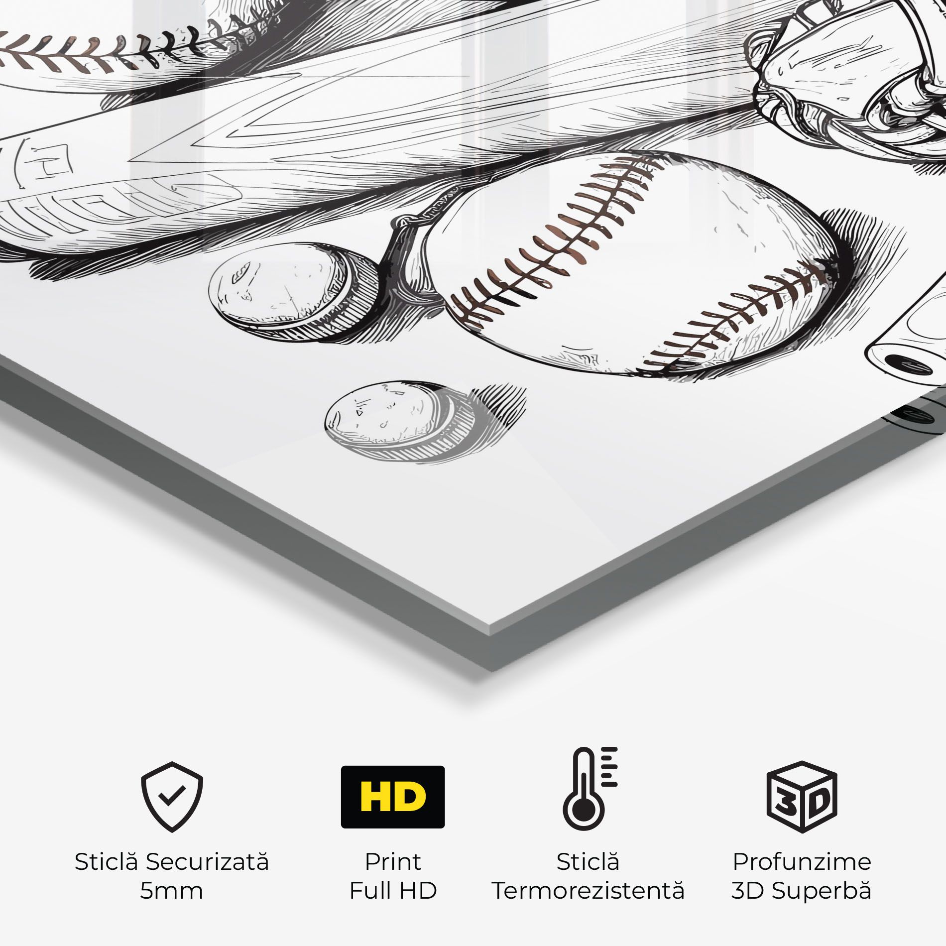 Baseball Balls Line mockup 2