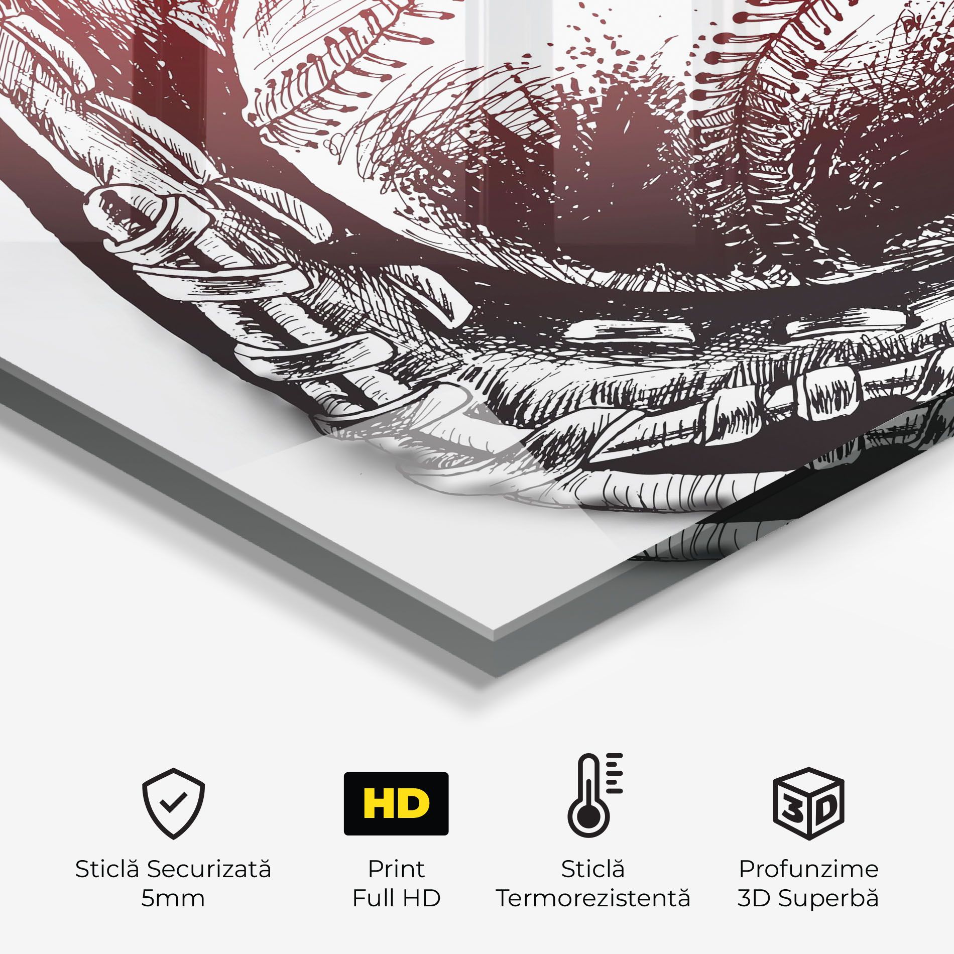 Baseball Glove Art mockup 2