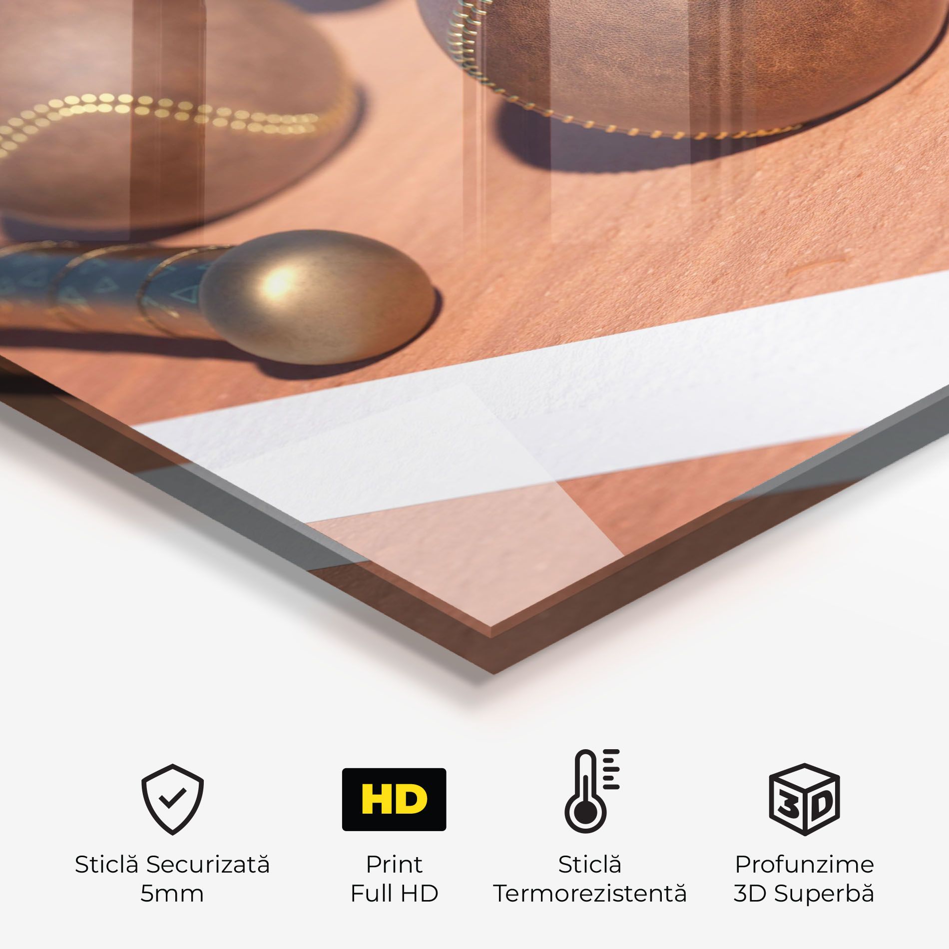 Brown Baseball Ball mockup 2