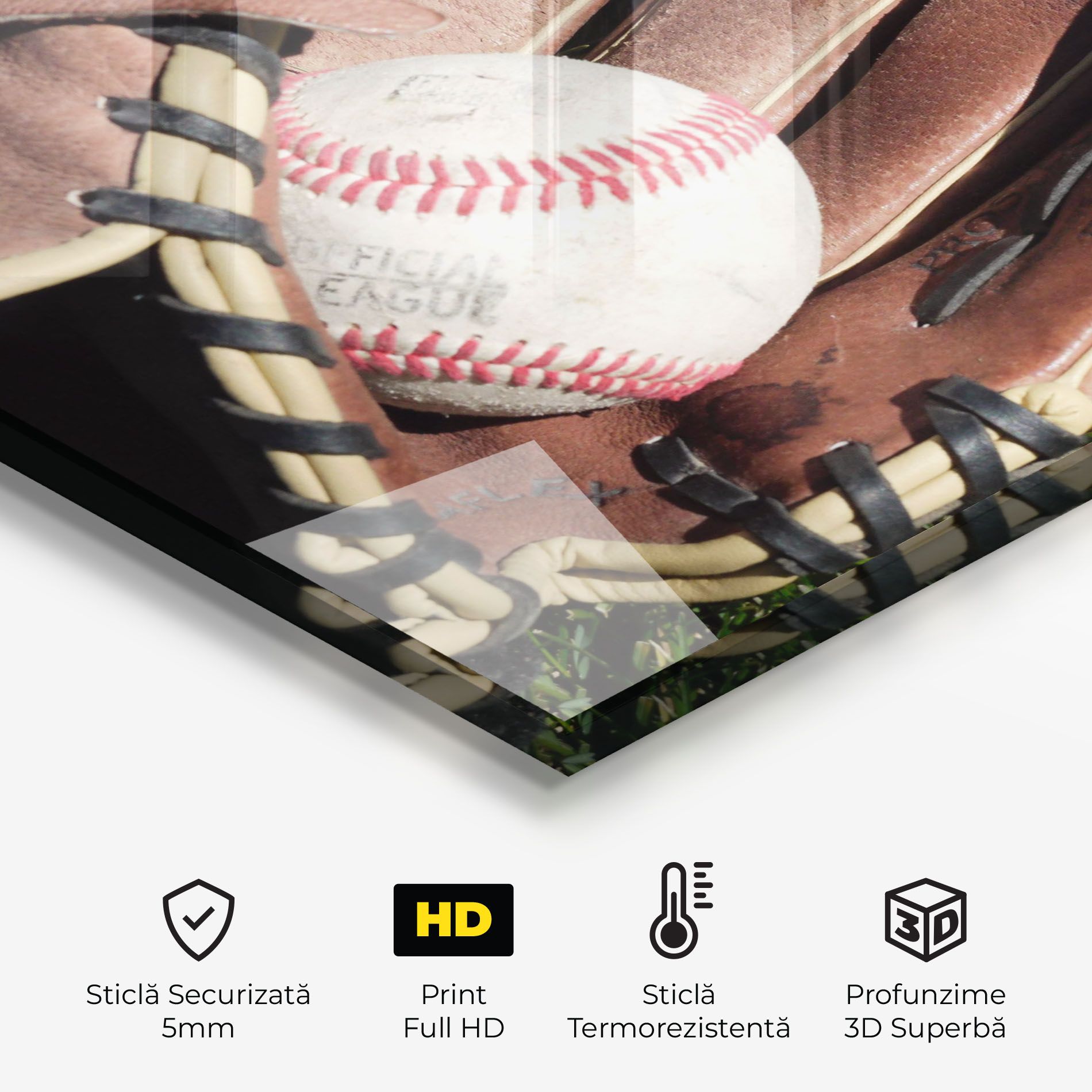 Brown Baseball Glove mockup 2