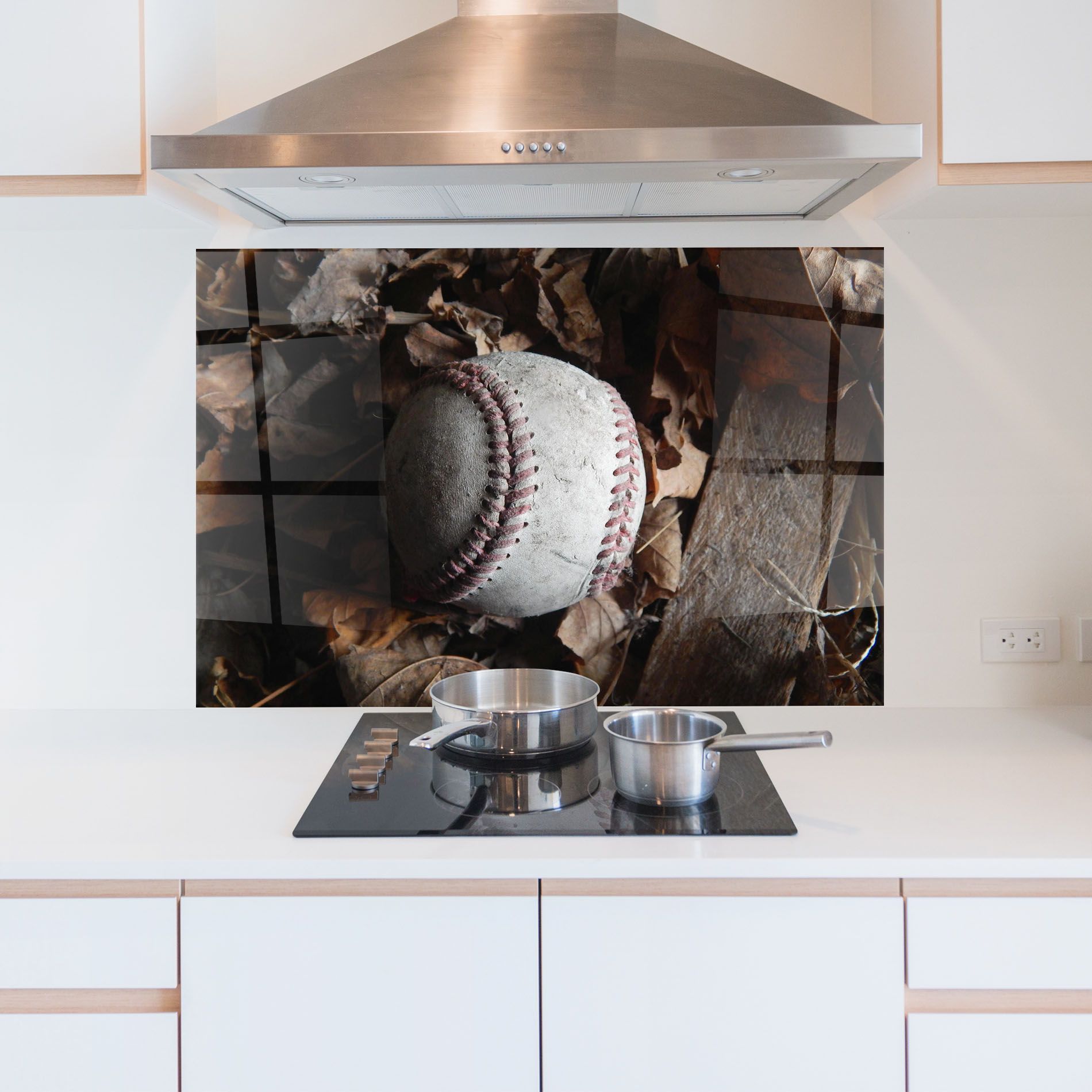 Autumn Baseball Ball mockup 5