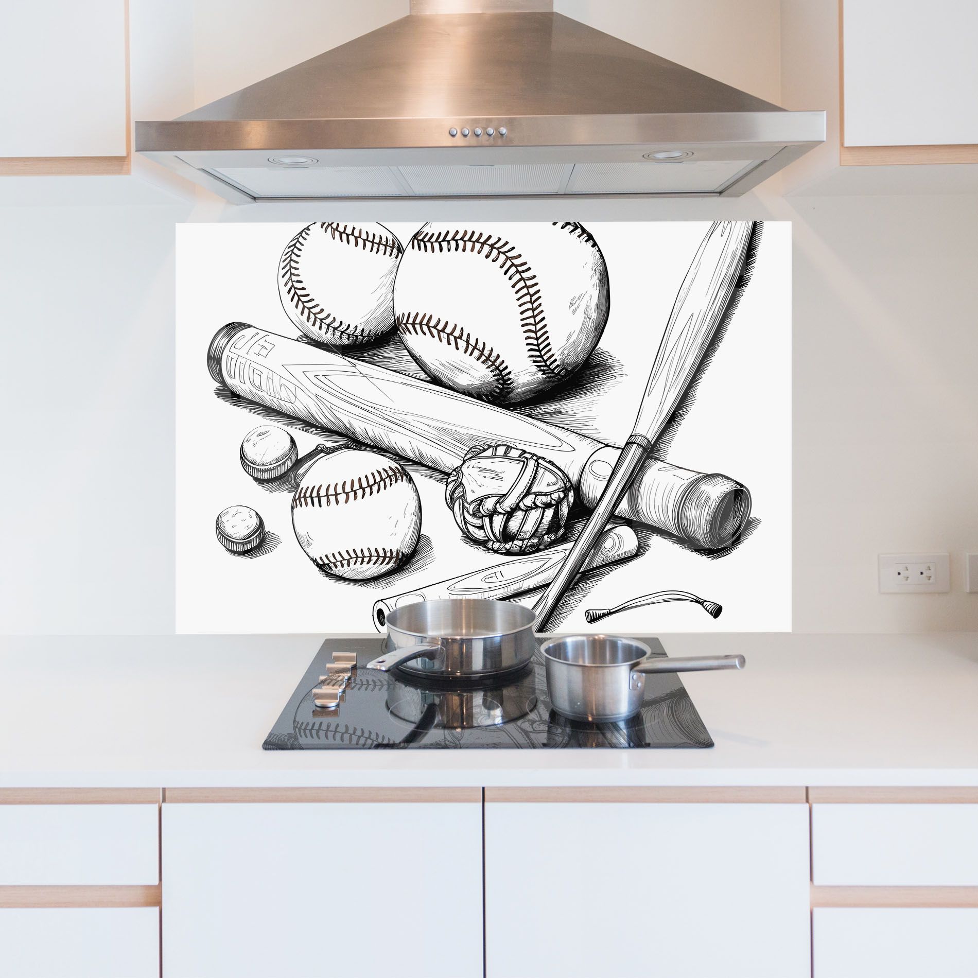 Baseball Balls Line mockup 5