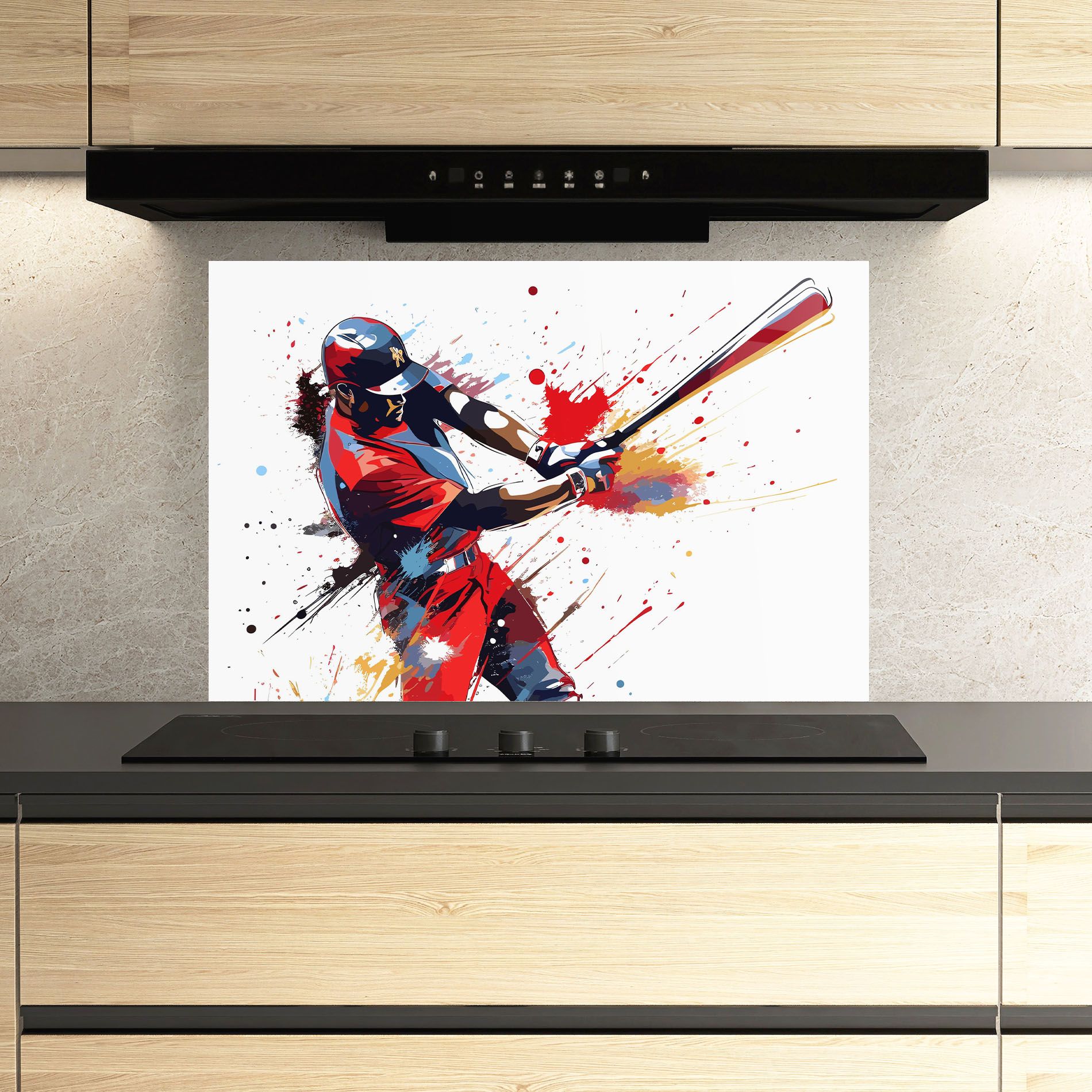 Colorful Baseball mockup 3