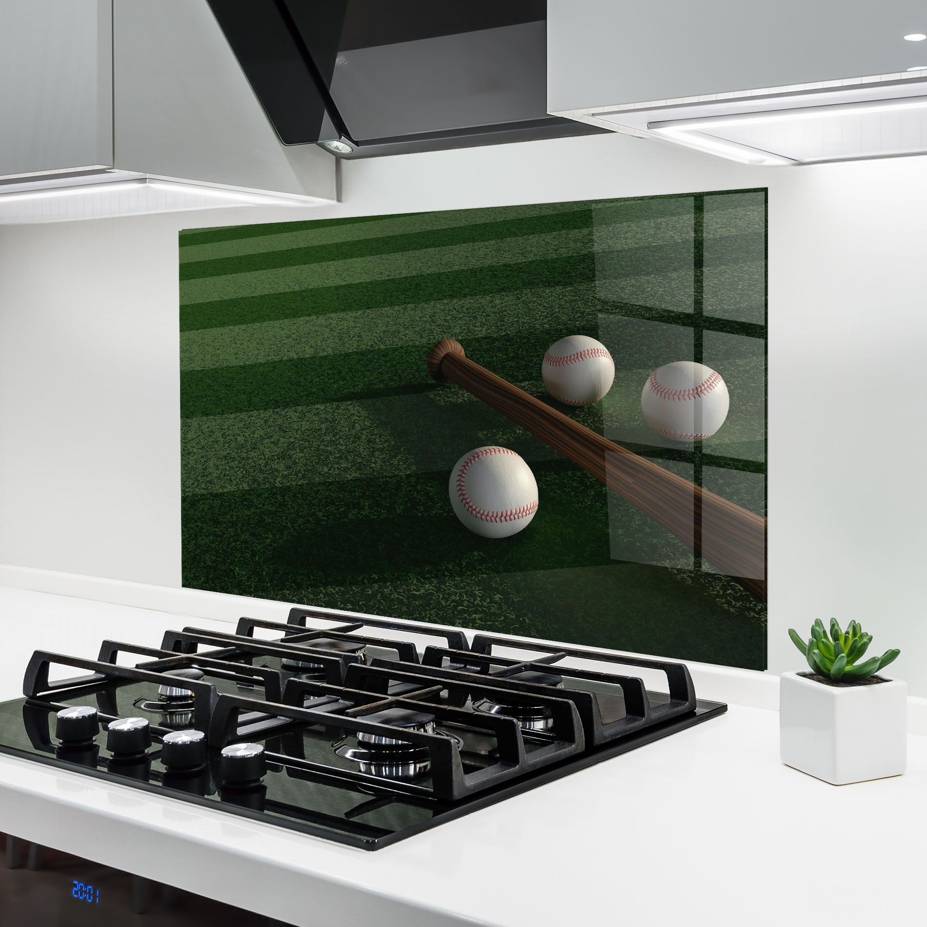 Baseball Balls On Grass mockup 6