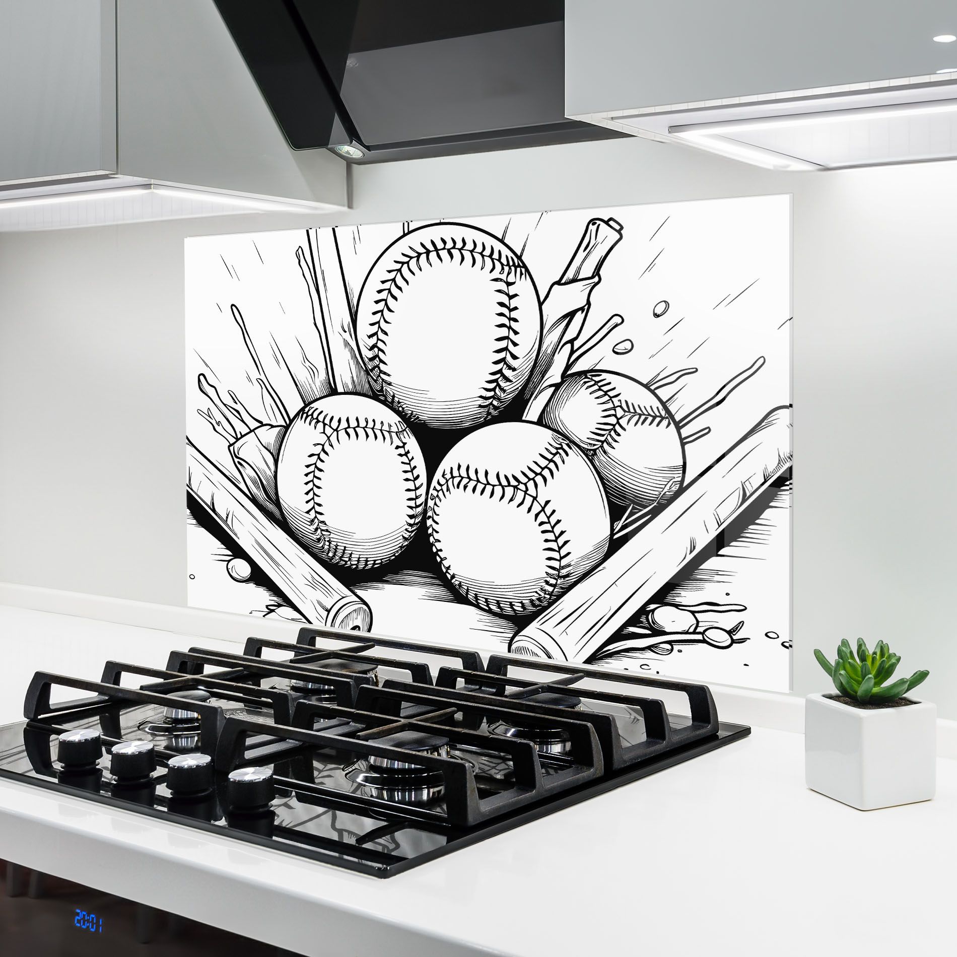 Big Baseball Ball mockup 6