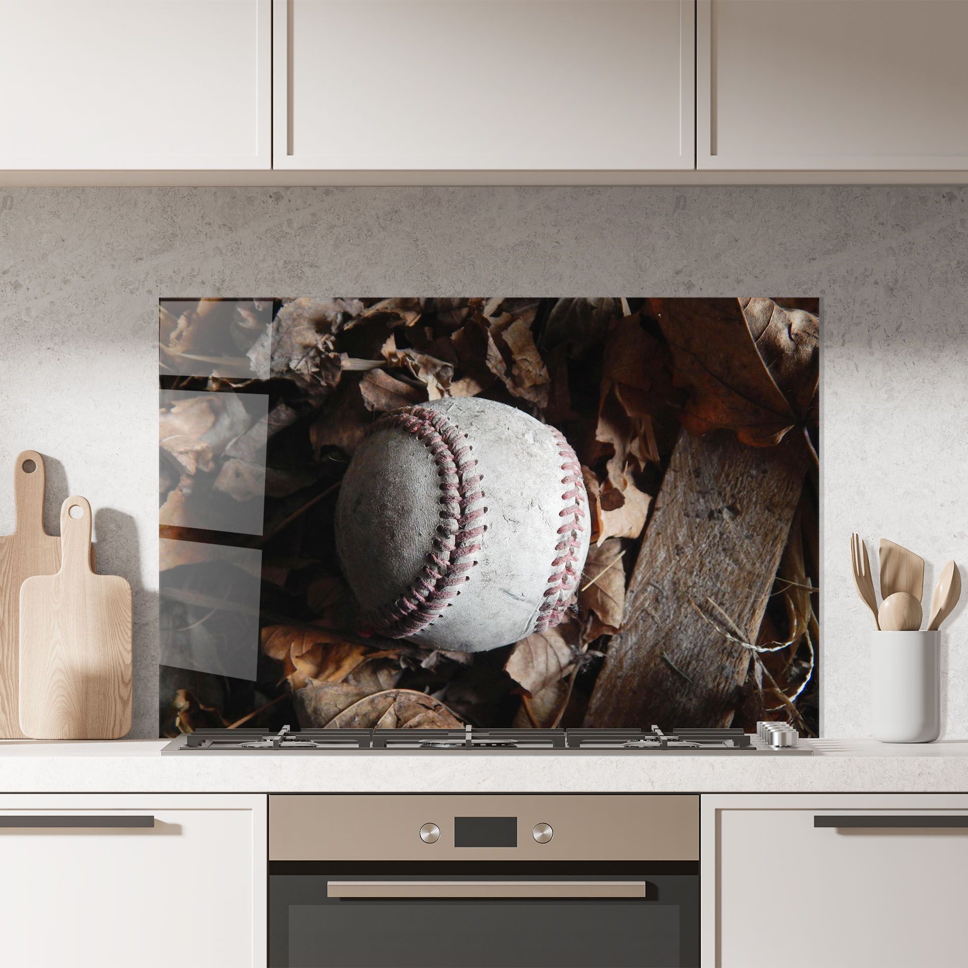 Autumn Baseball Ball mockup 7