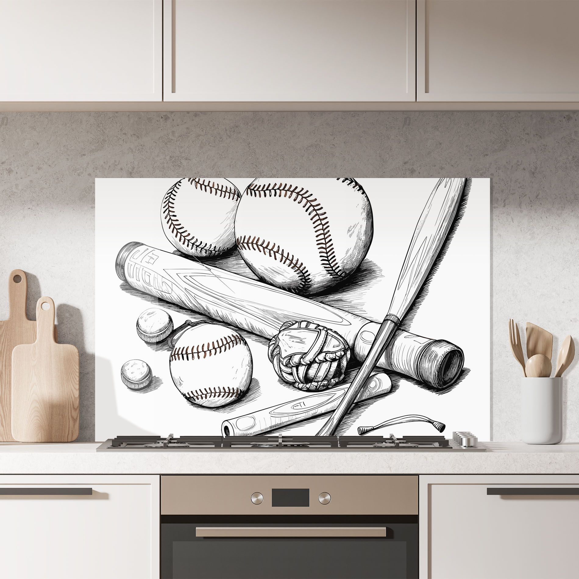 Baseball Balls Line mockup 7