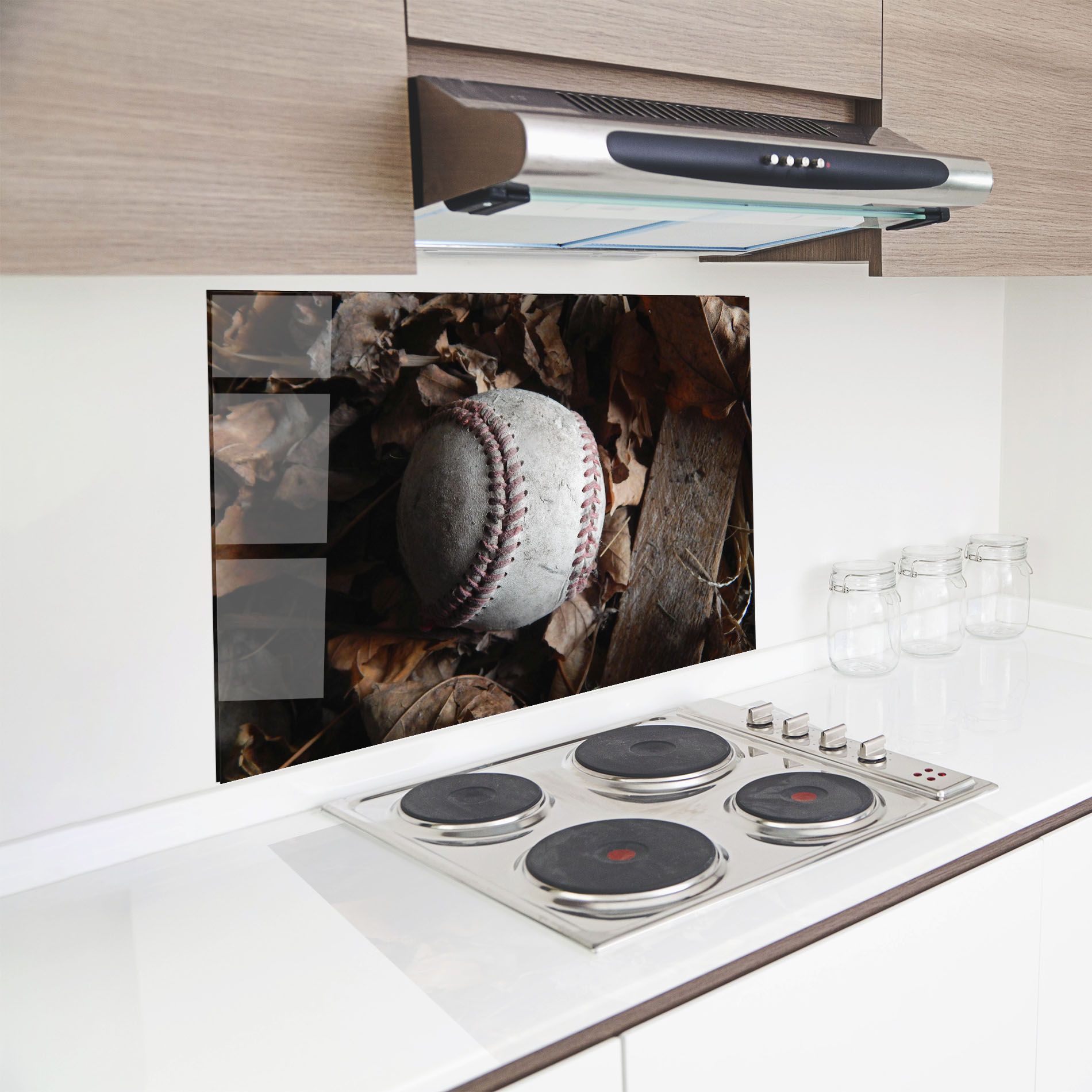 Autumn Baseball Ball mockup 8