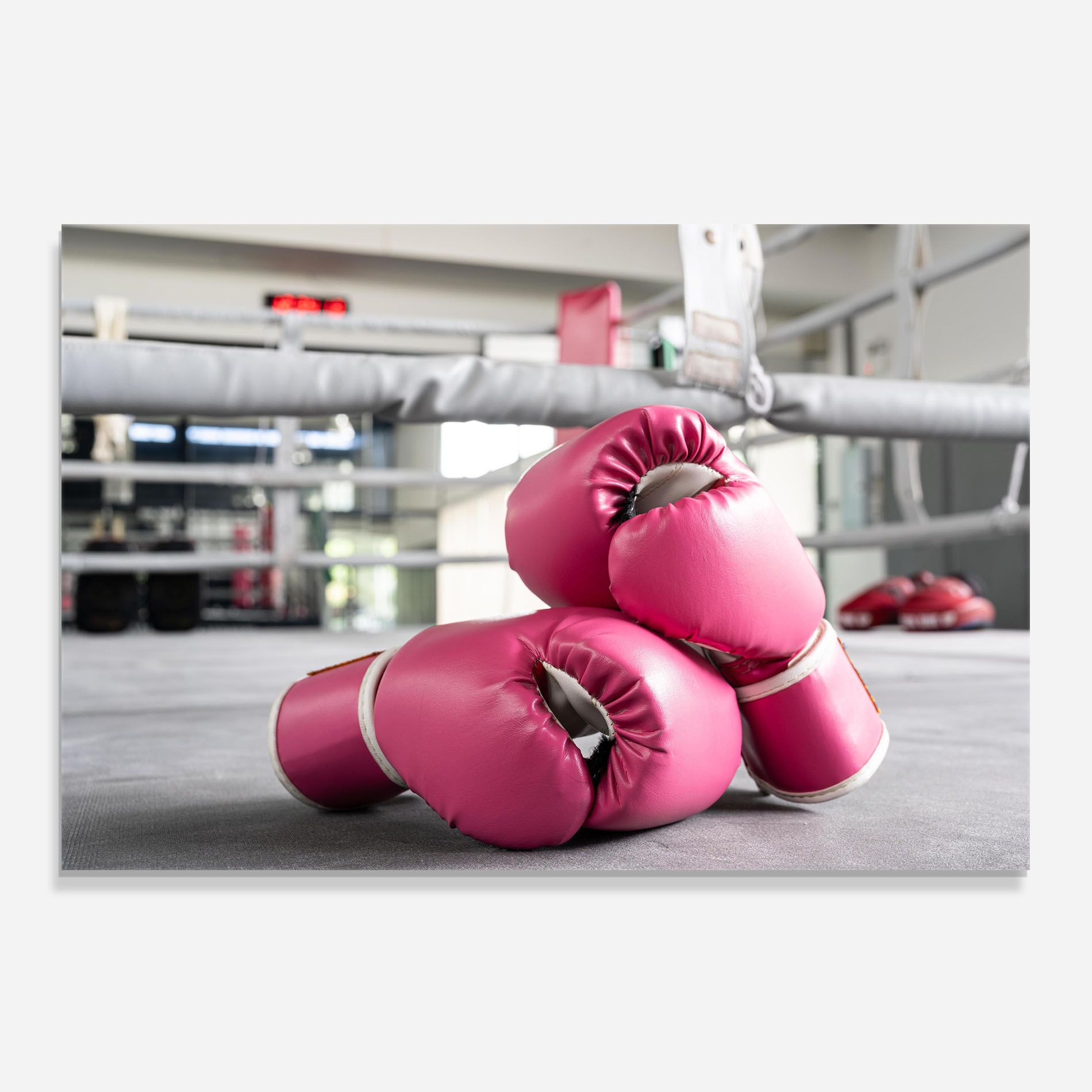 Pink Boxing Gloves mockup 0