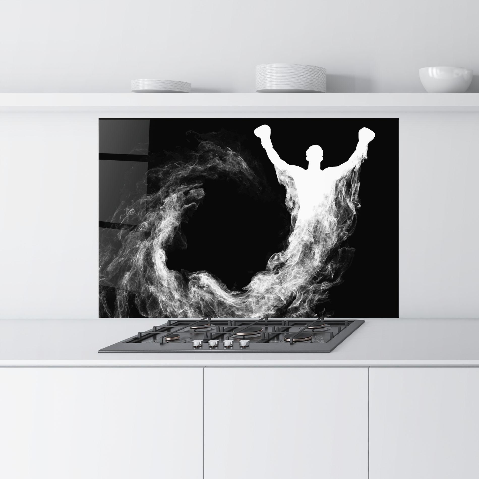 Panou Sticla Bucatarie Box White Smoke mockup 9