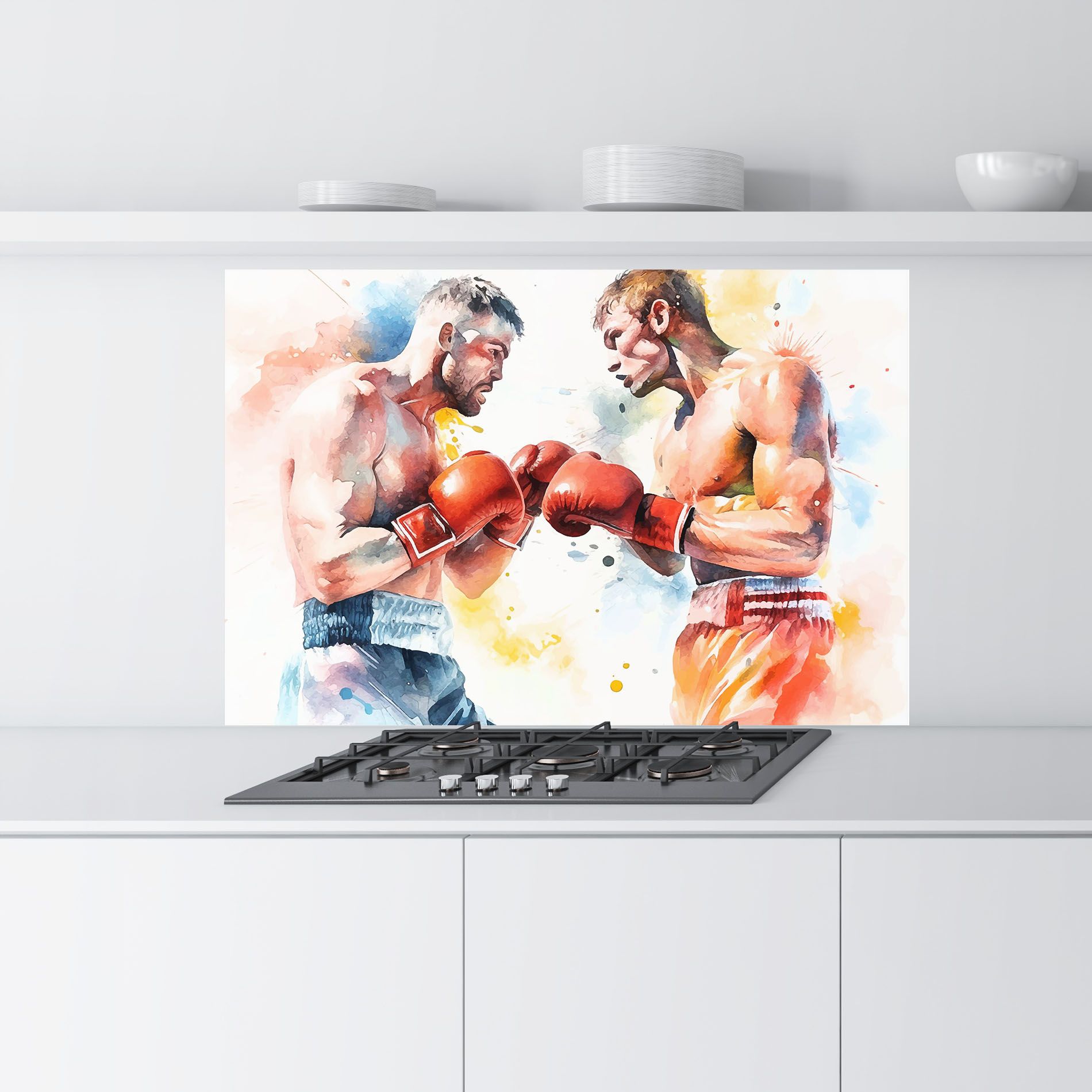 Boxing Match Art mockup 9