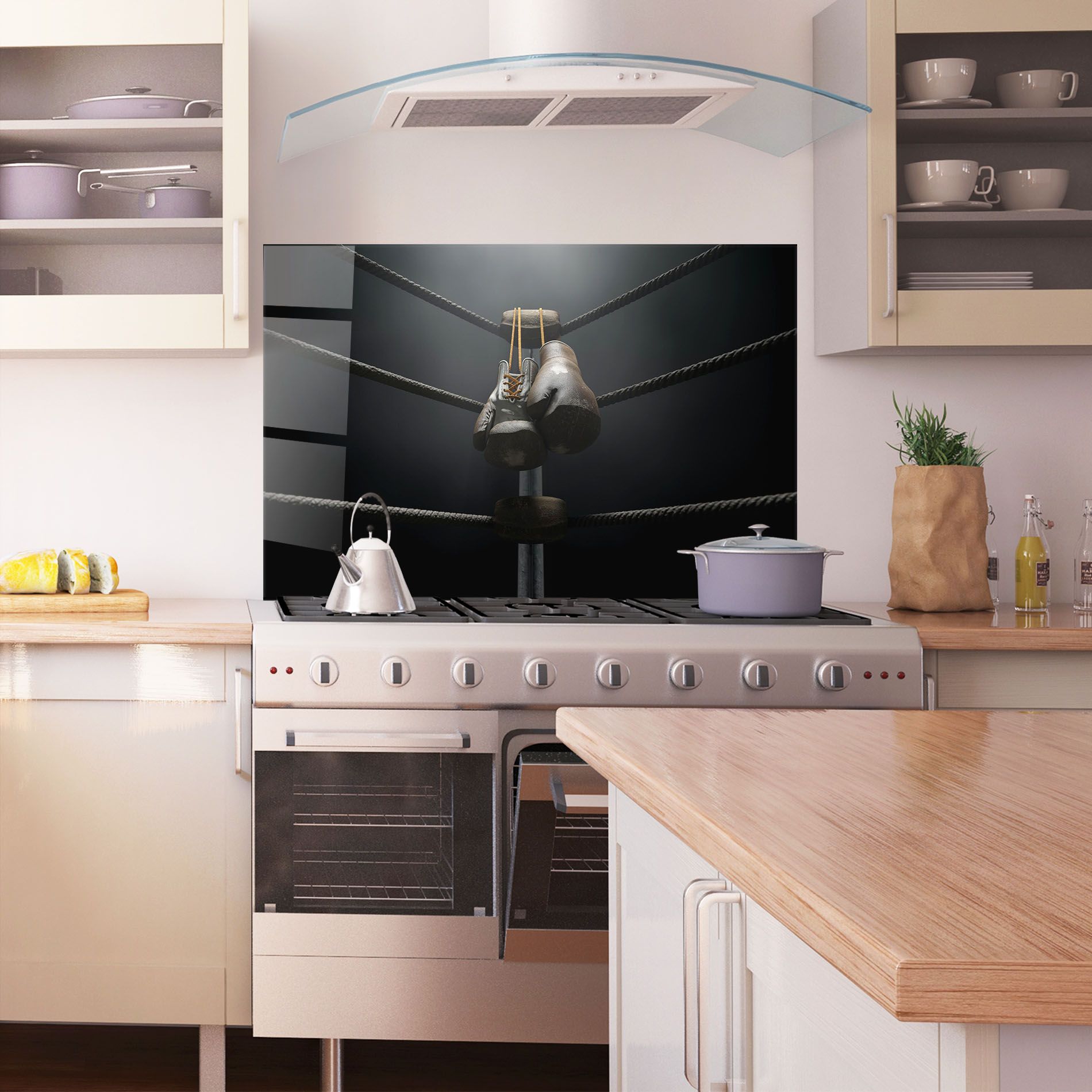 Black Boxing Glove mockup 1