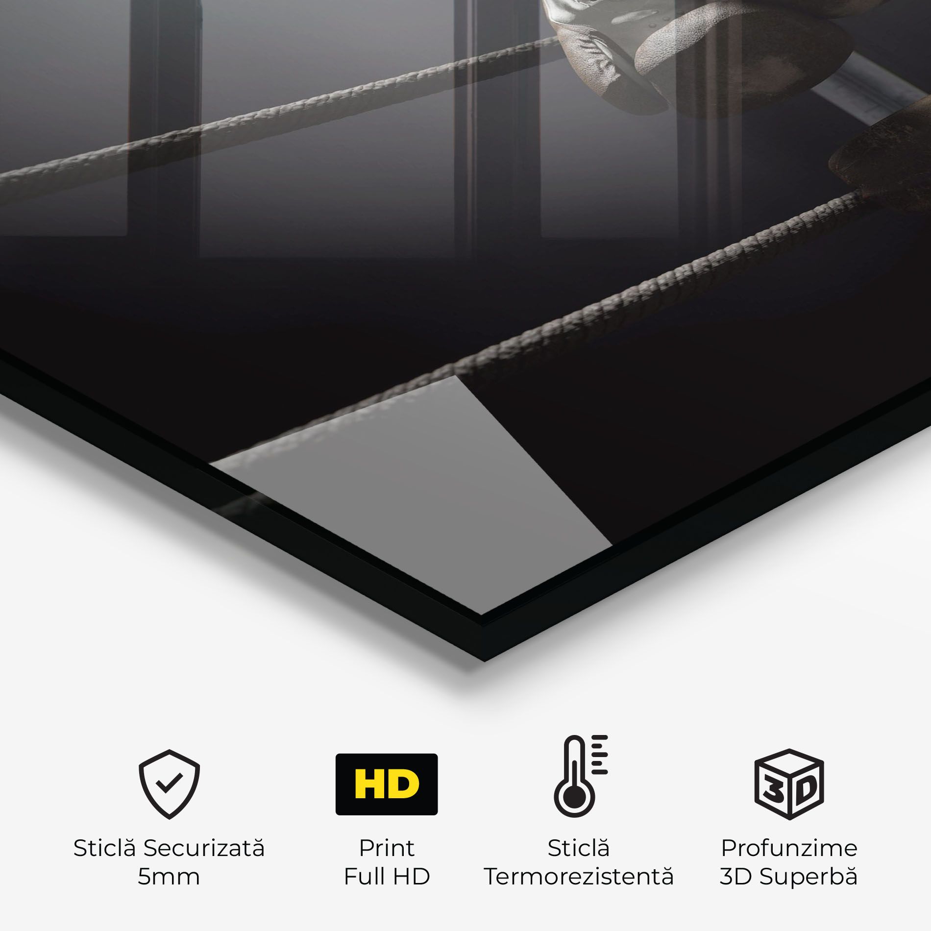 Black Boxing Glove mockup 2