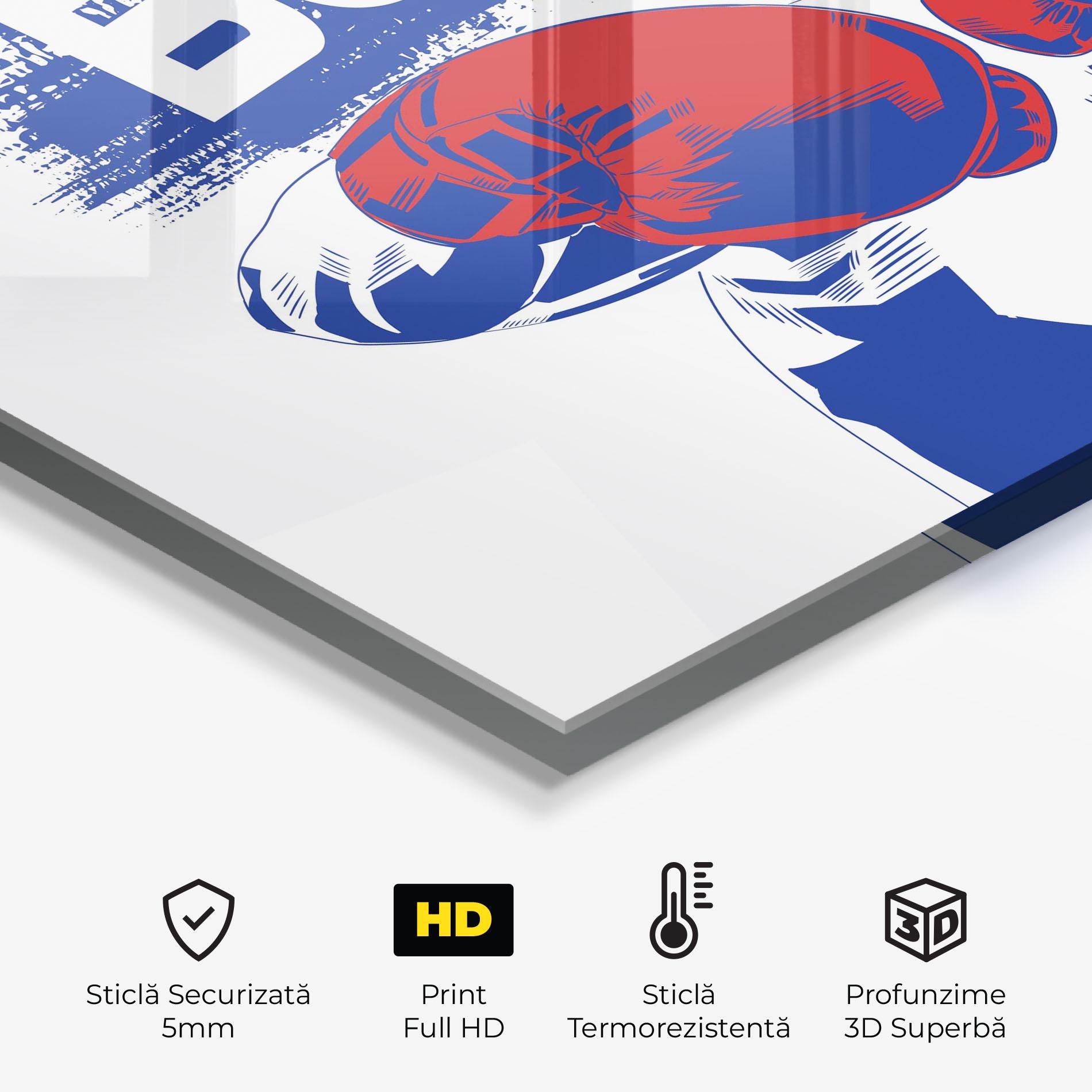 Panou Sticla Bucatarie Blue Boxing mockup 2