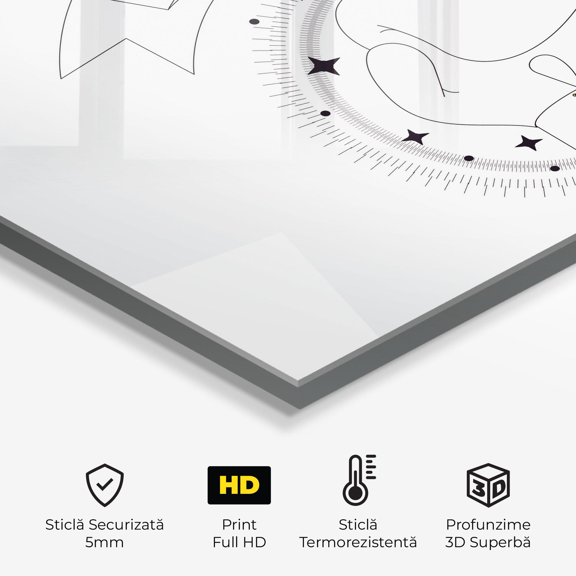 Panou Sticla Bucatarie Boxing Line mockup 2