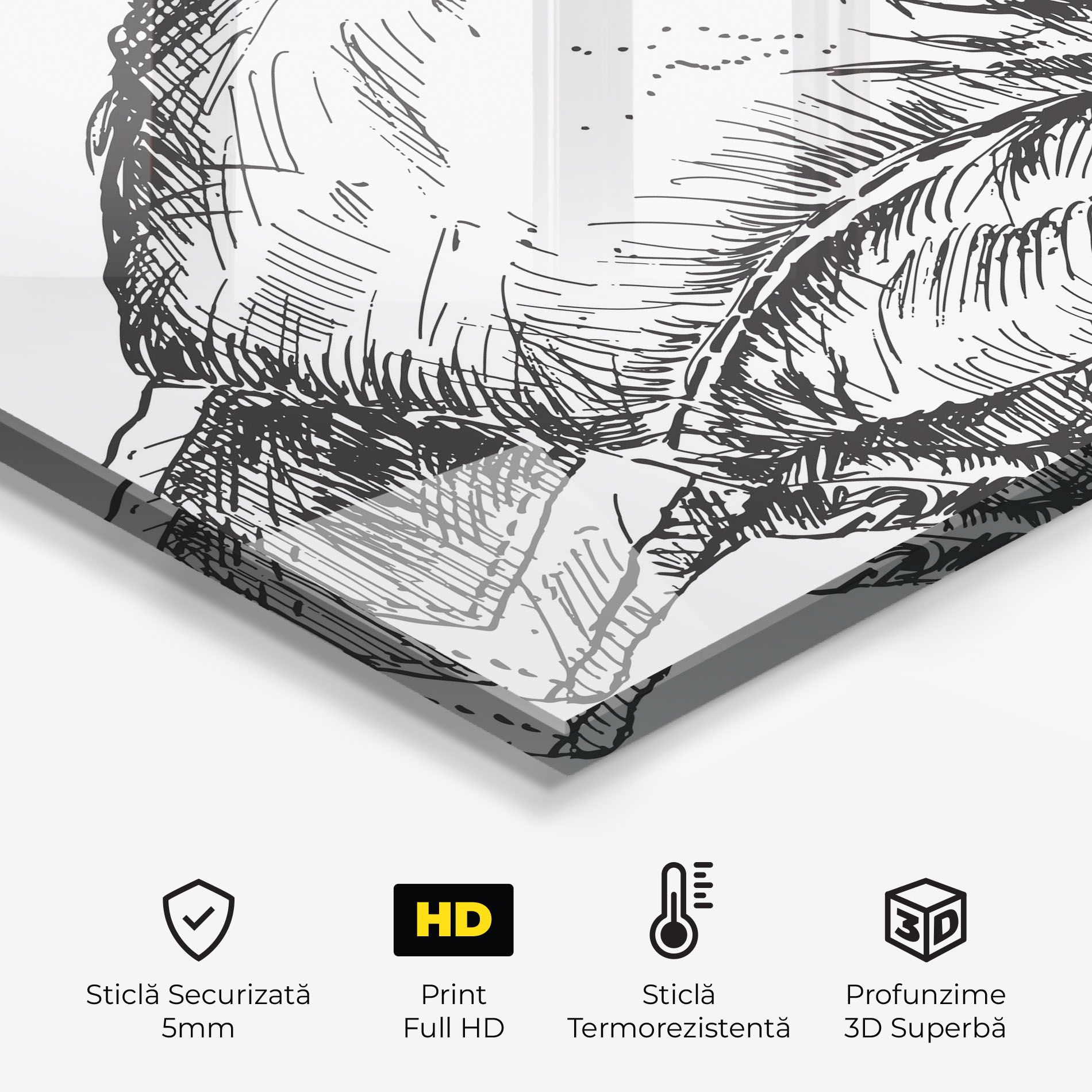 Grey Line Glove mockup 2